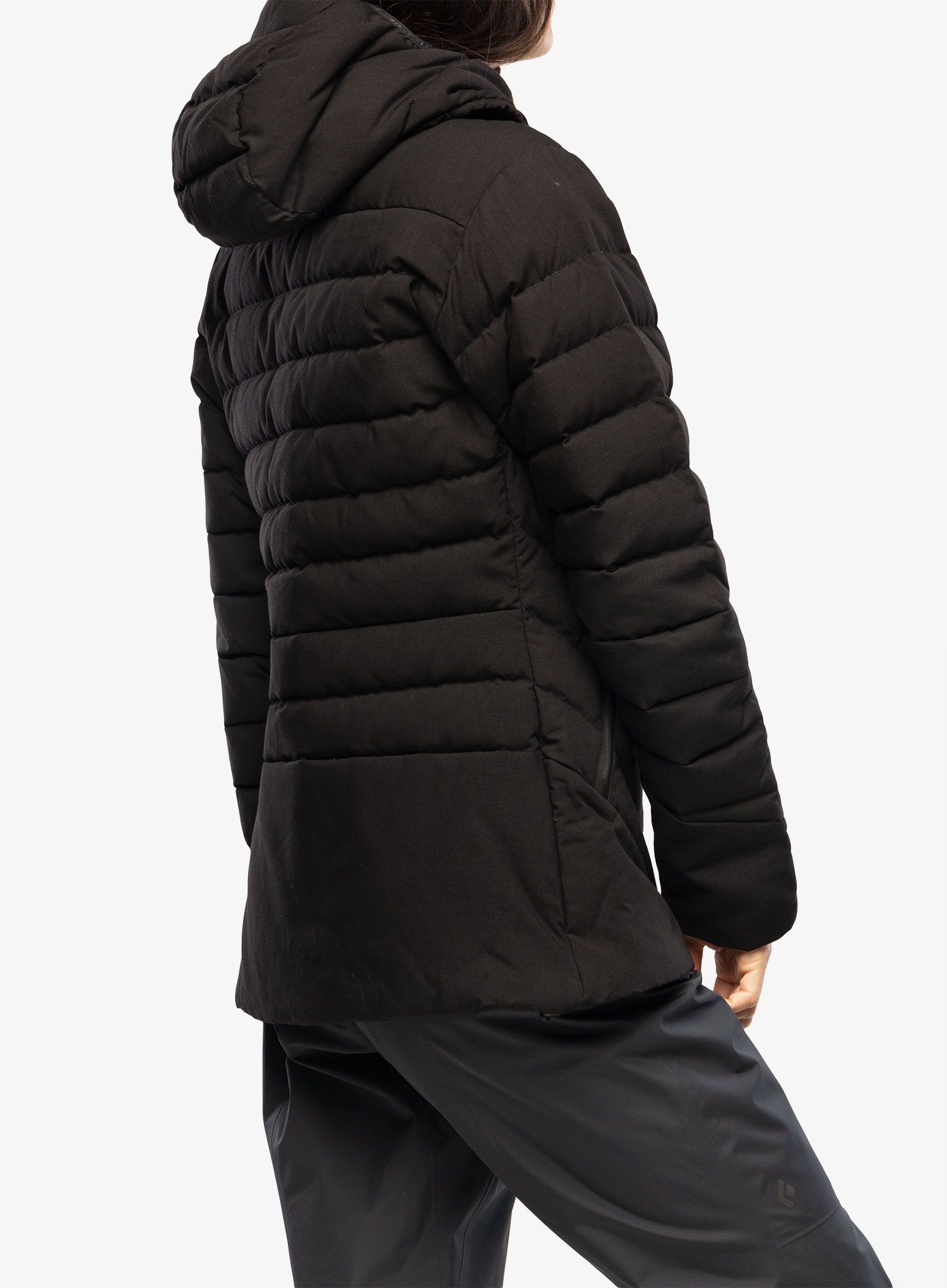 Ženska puhovka Salewa Raiser Medium Rds Down Jacket - black out