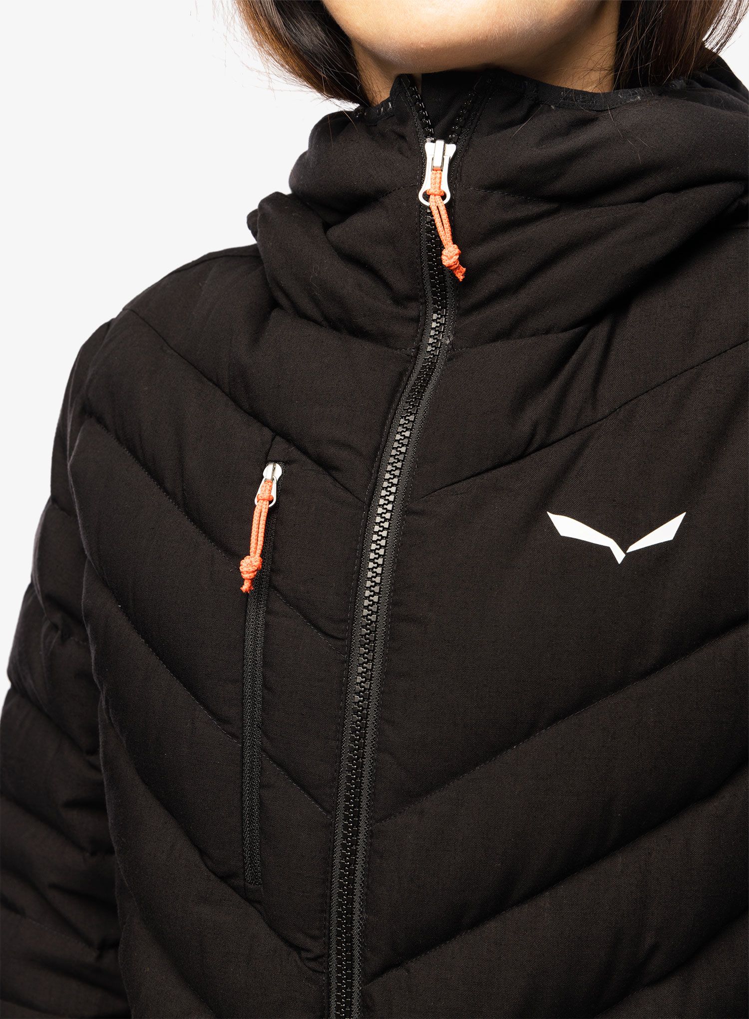 Ženska puhovka Salewa Raiser Medium Rds Down Jacket - black out