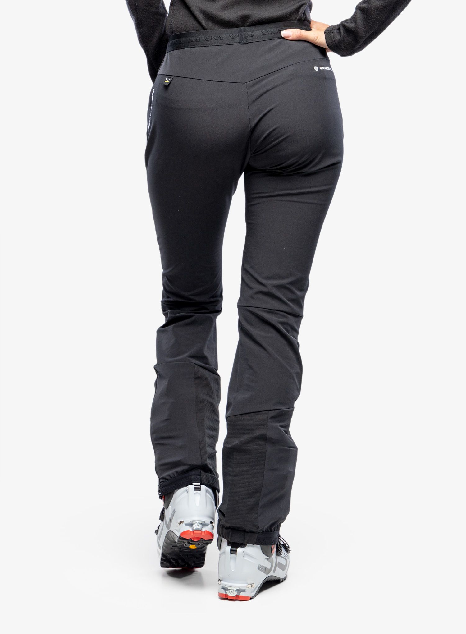 Ženske softshell hlače Salewa Sella DST Light Pants - black