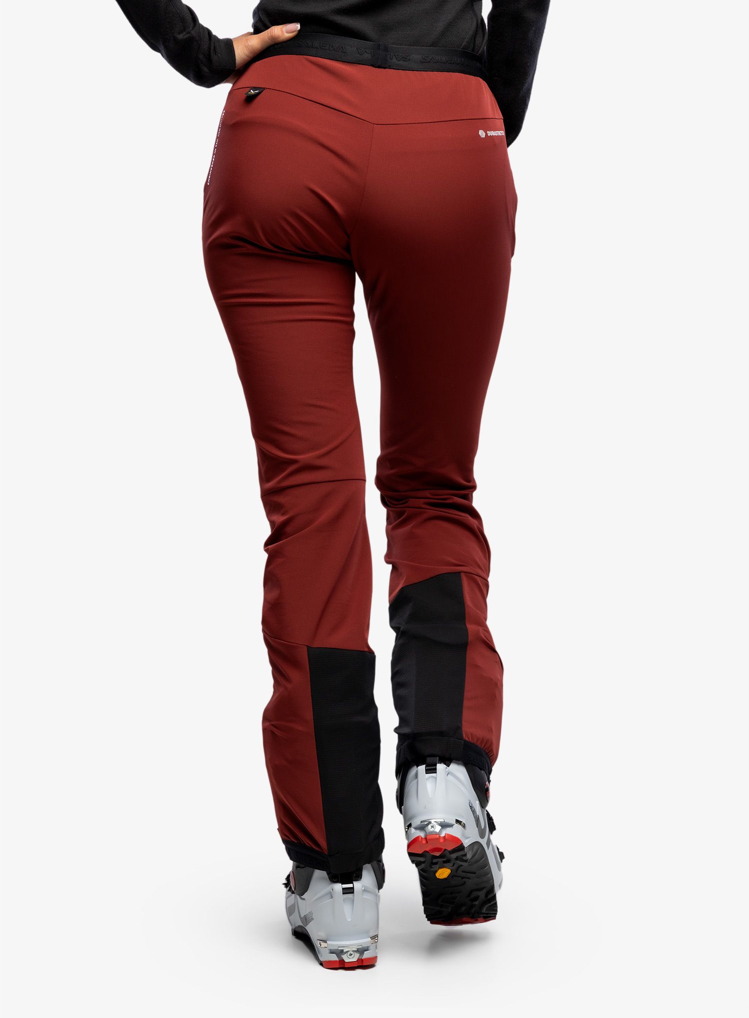 Ženske hlače Salewa Sella DST Light Pants - syrah