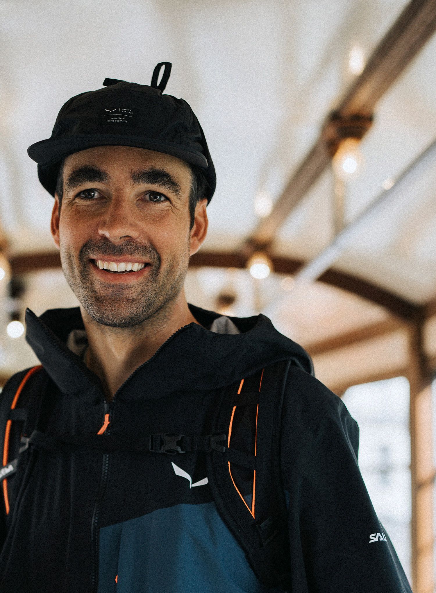 Kapa s šiltom Salewa Sella Flat Cap - black out