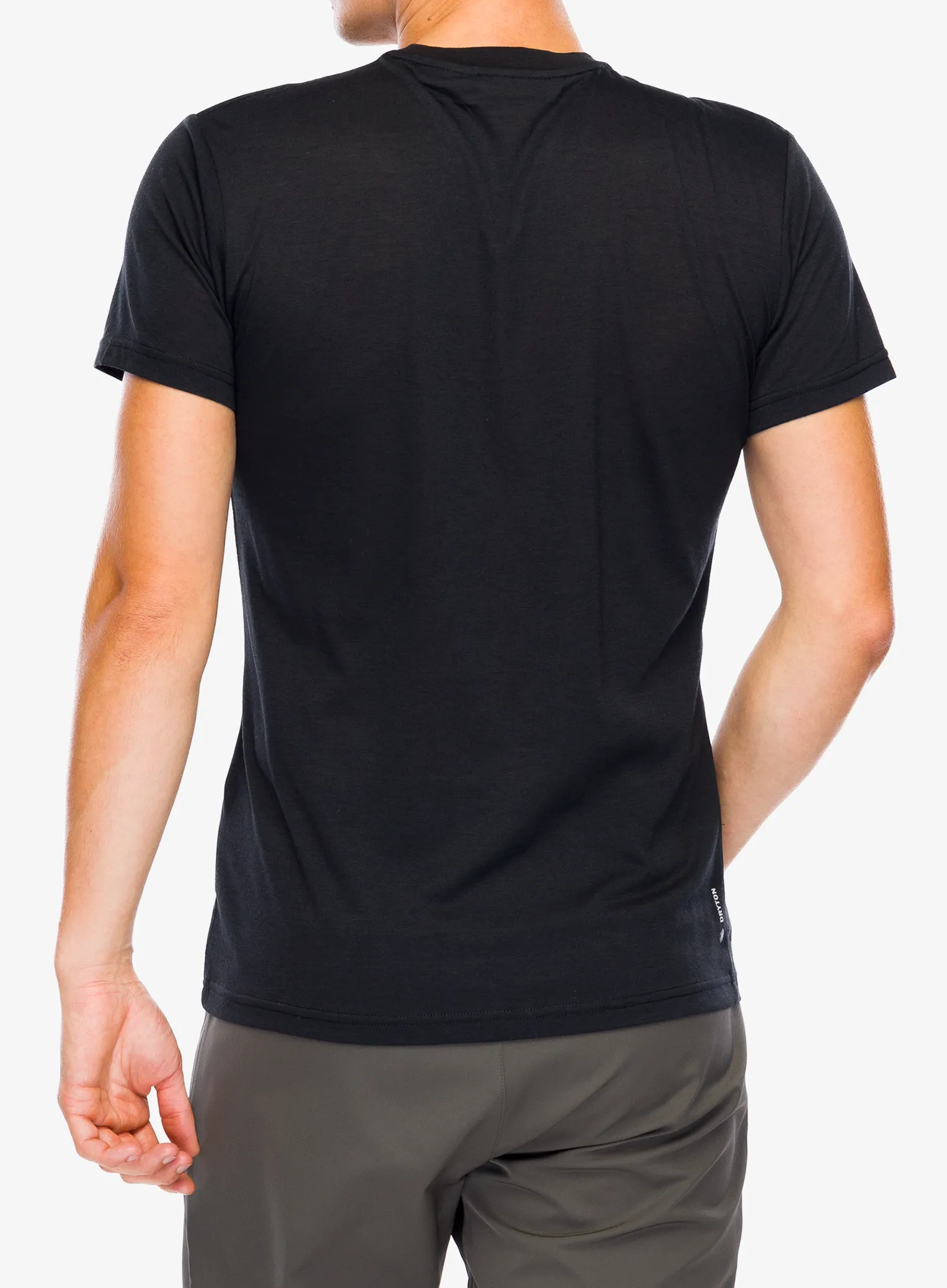 Majica Salewa Solidlogo Dry T-shirt - black out