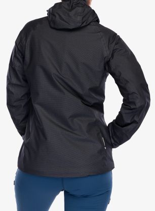 Ženska jakna Salewa Vioz Ptx/Ptc Wool Alpha Jacket - black out