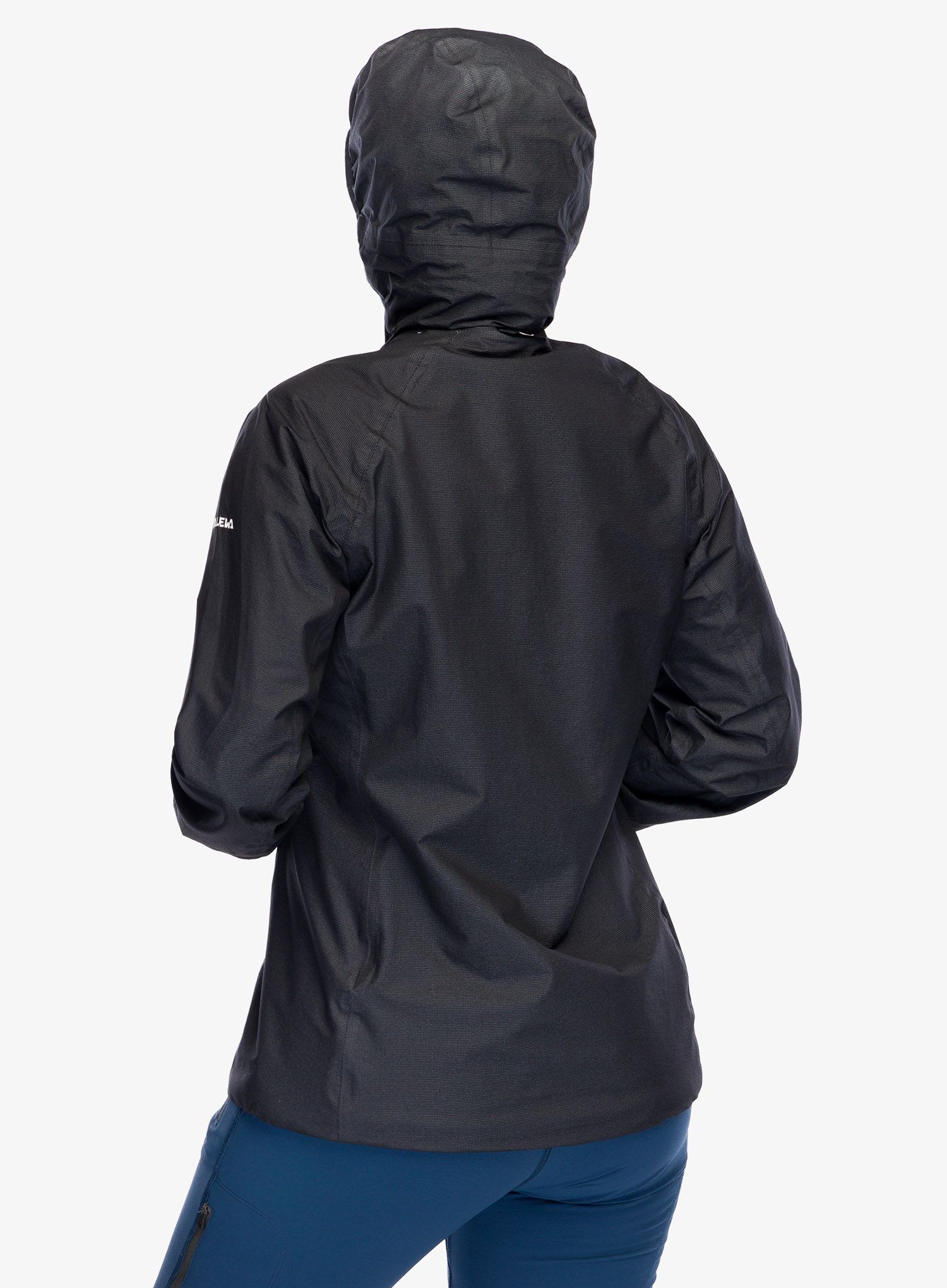 Ženska jakna Salewa Vioz Ptx/Ptc Wool Alpha Jacket - black out