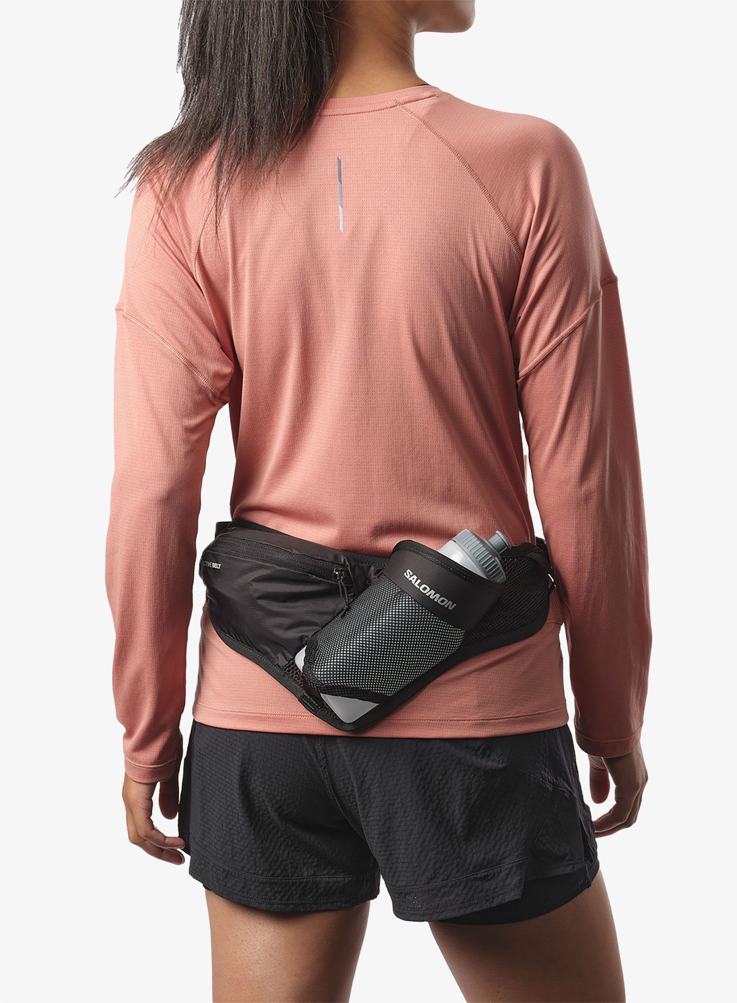Pas za tek Salomon Active Belt 3D Bottle - black