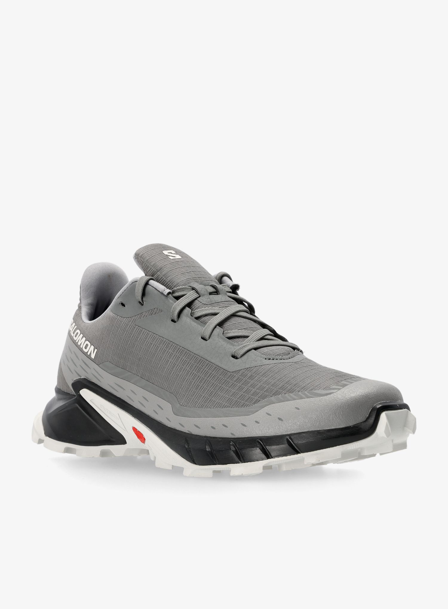 Tekaški čevlji Salomon Alphacross 5 - pewter/black/ghost