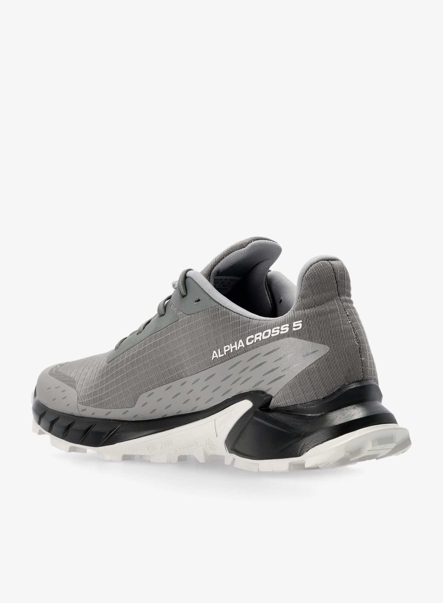 Tekaški čevlji Salomon Alphacross 5 - pewter/black/ghost