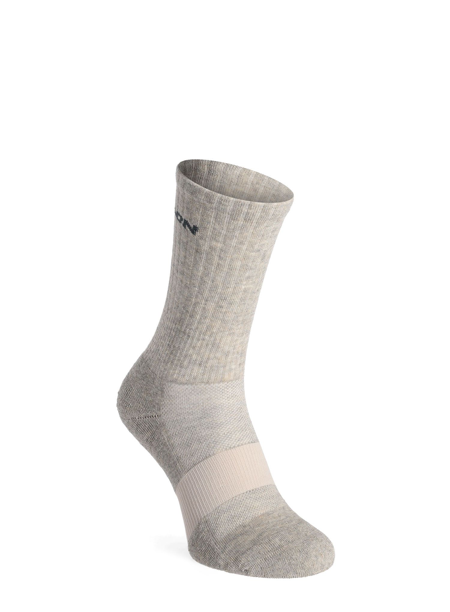 Pohodniške nogavice Salomon Evasion Crew 2-Pack - light grey/heather