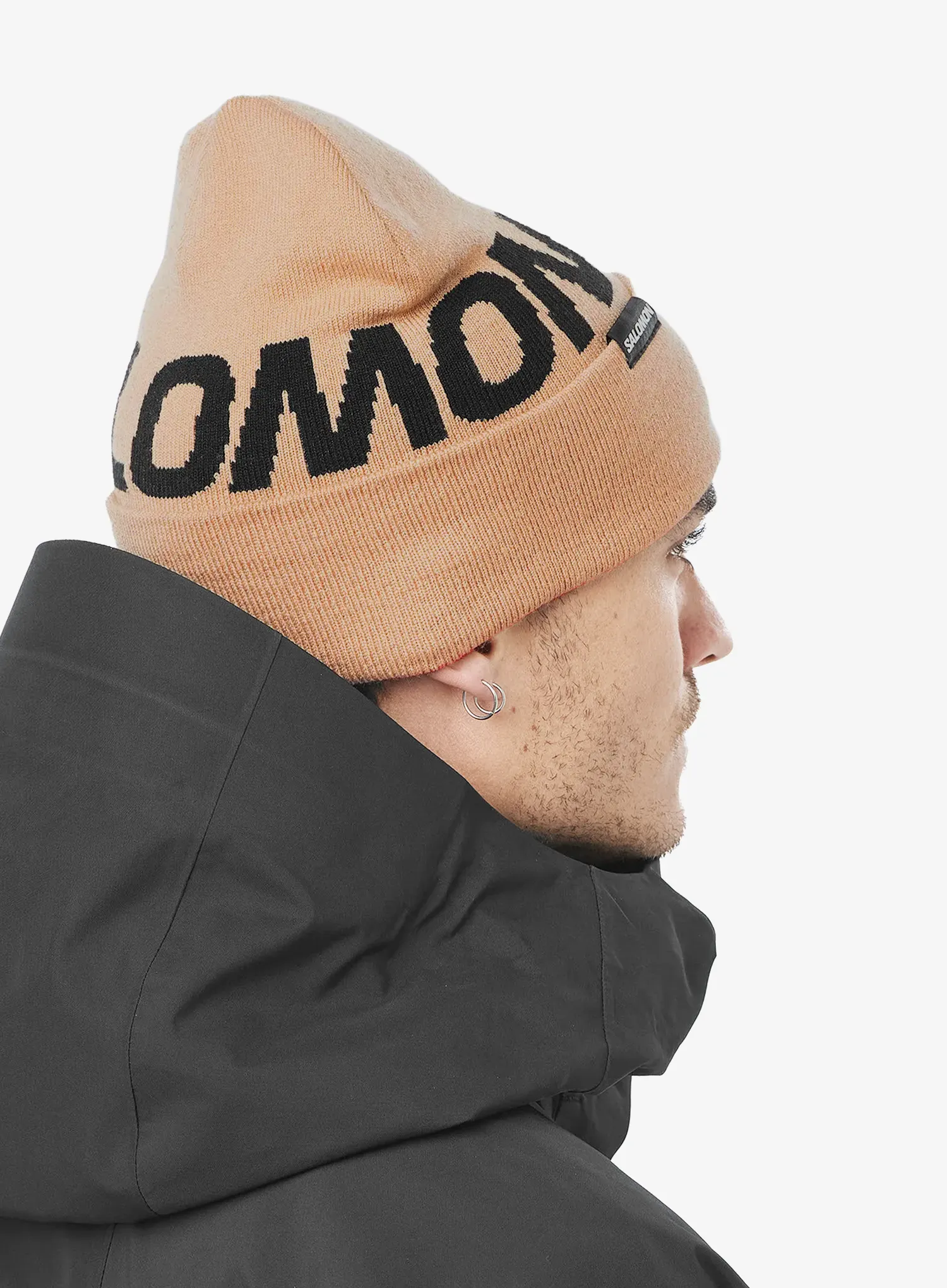 Zimska kapa Salomon Hermitage Beanie - white pepper