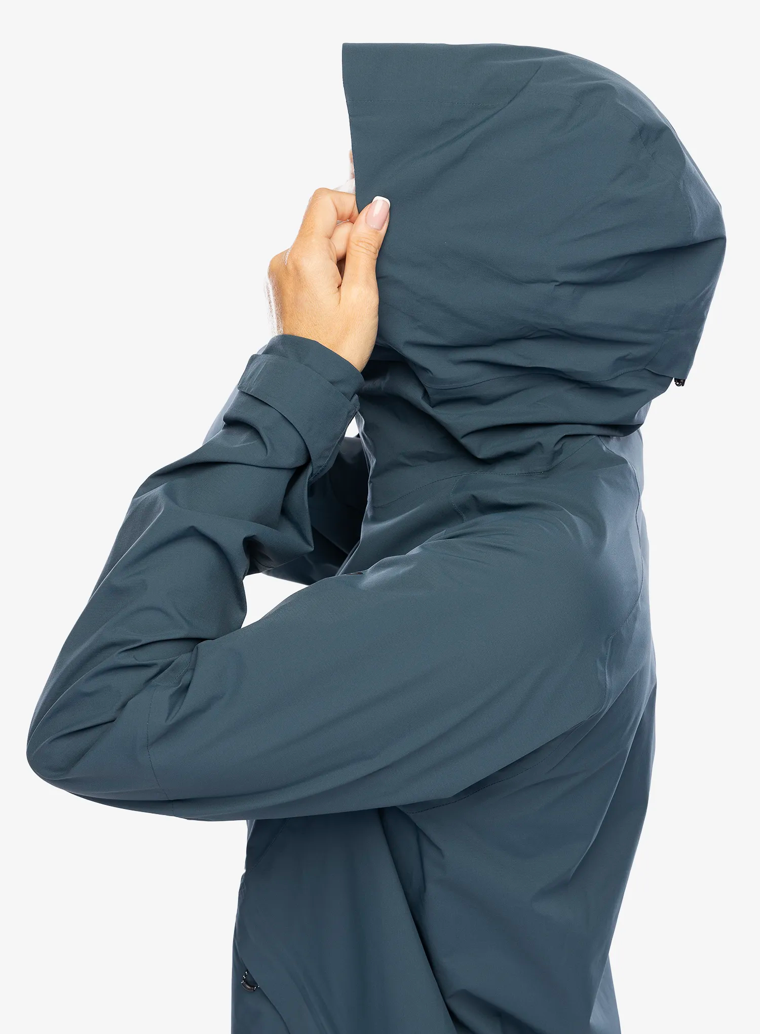 Ženska hardshell jakna Salomon Outerpath Jacket - midnight navy