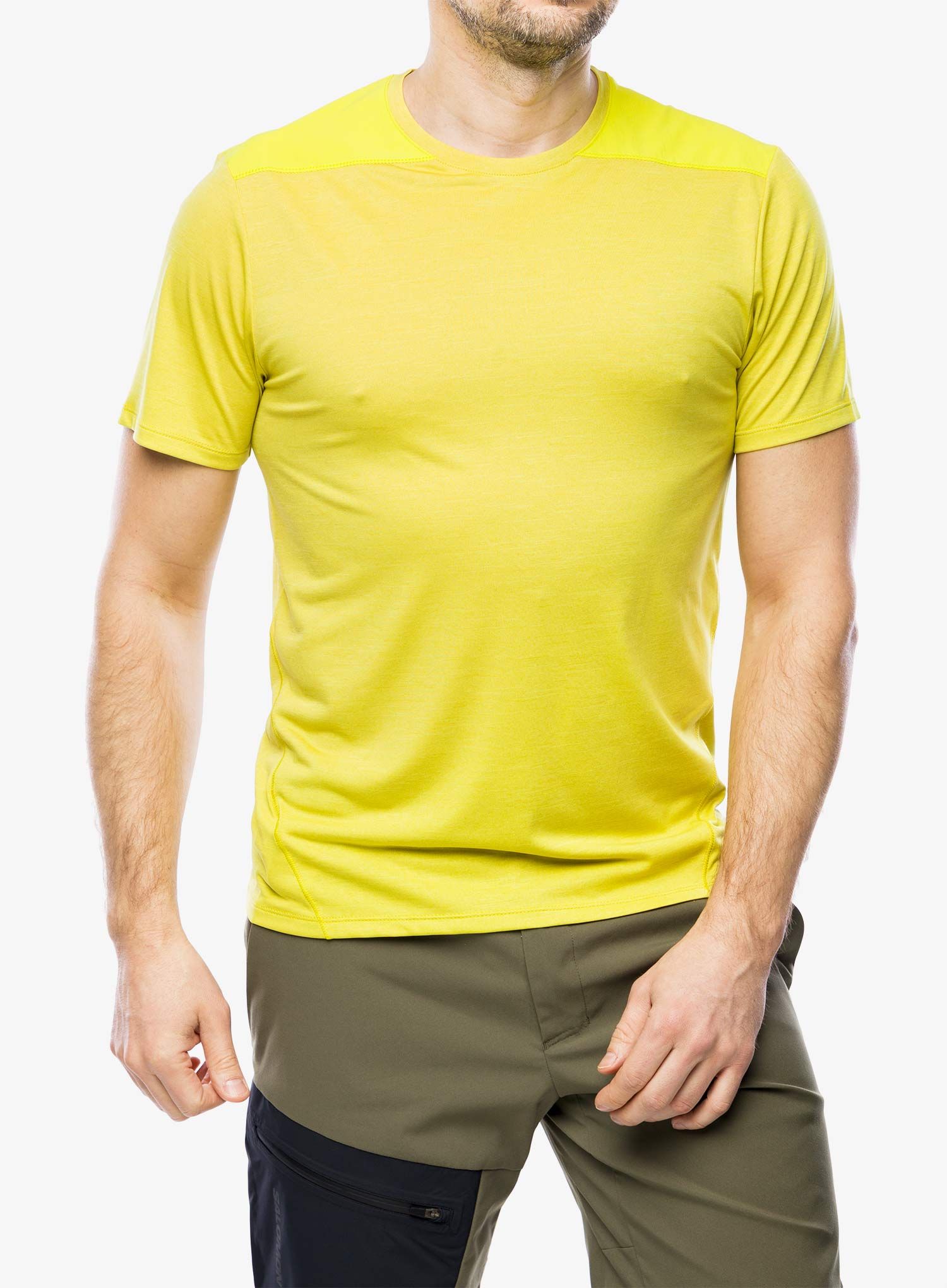 Majica Salomon Outline S/S Tee - sulphur spring