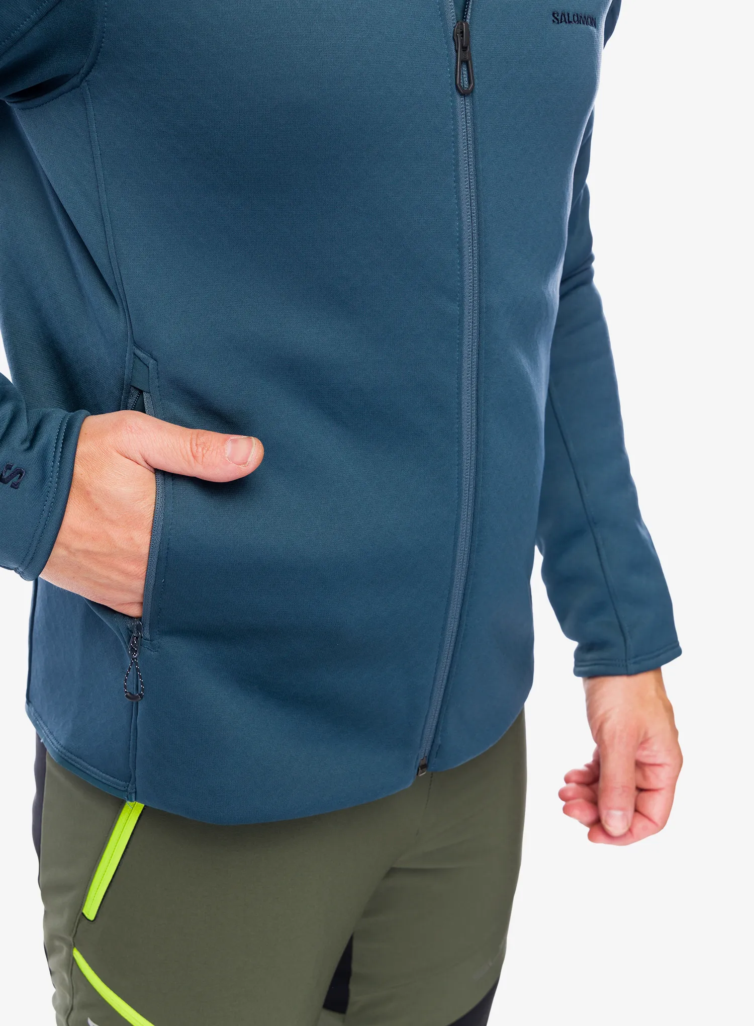 Flis Salomon Essential Midwarm HD - midnight navy