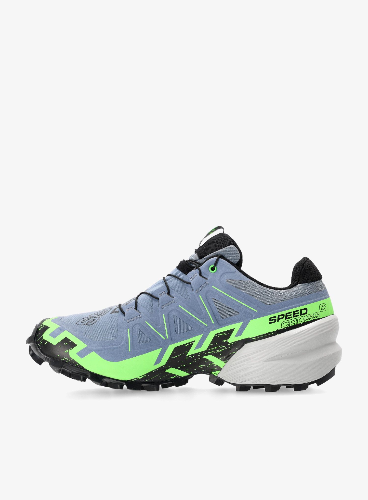 Moški tekaški čevlji Salomon Speedcross 6 GTX - flint/green/black