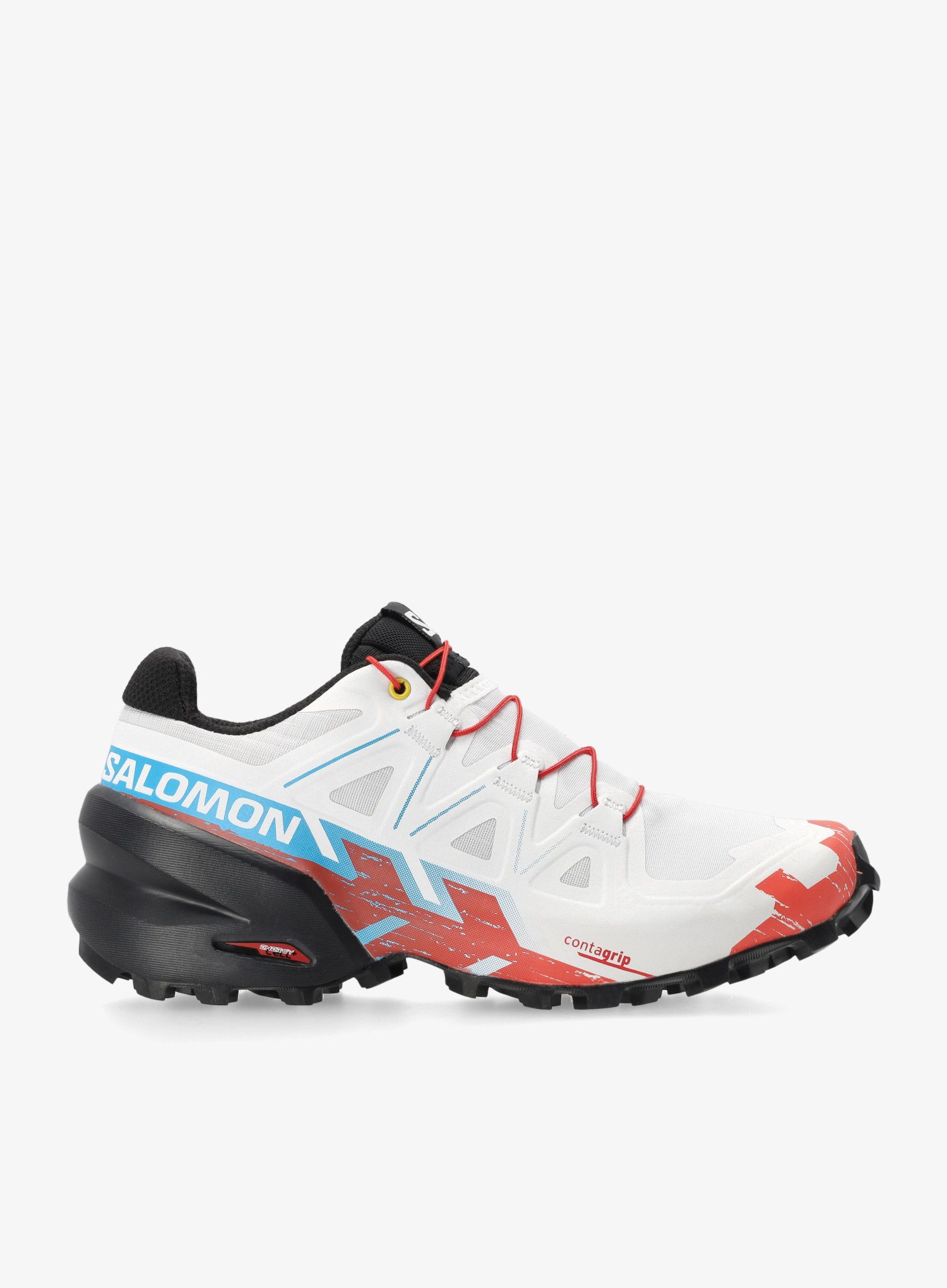 Ženski tekaški čevlji Salomon Speedcross 6 - white/black/fird