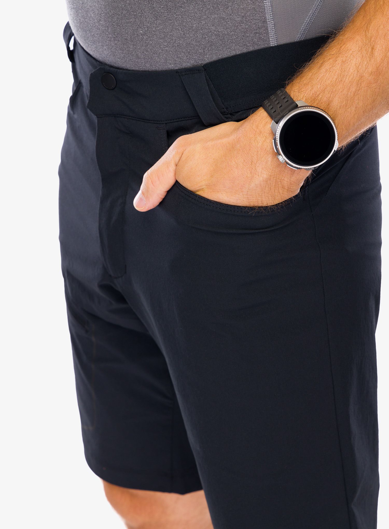 Pohodniške kratke hlače Salomon Wayfarer Short - deep black