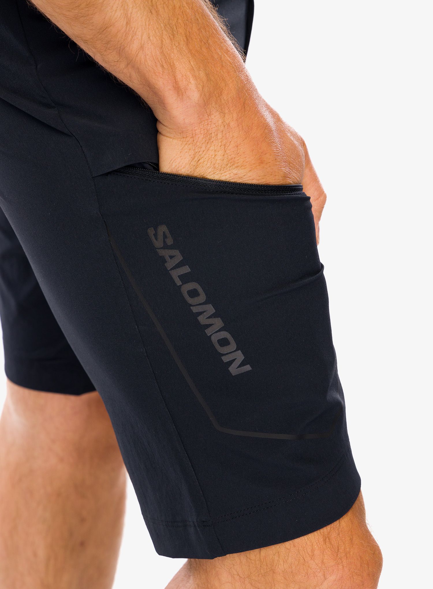 Pohodniške kratke hlače Salomon Wayfarer Short - deep black