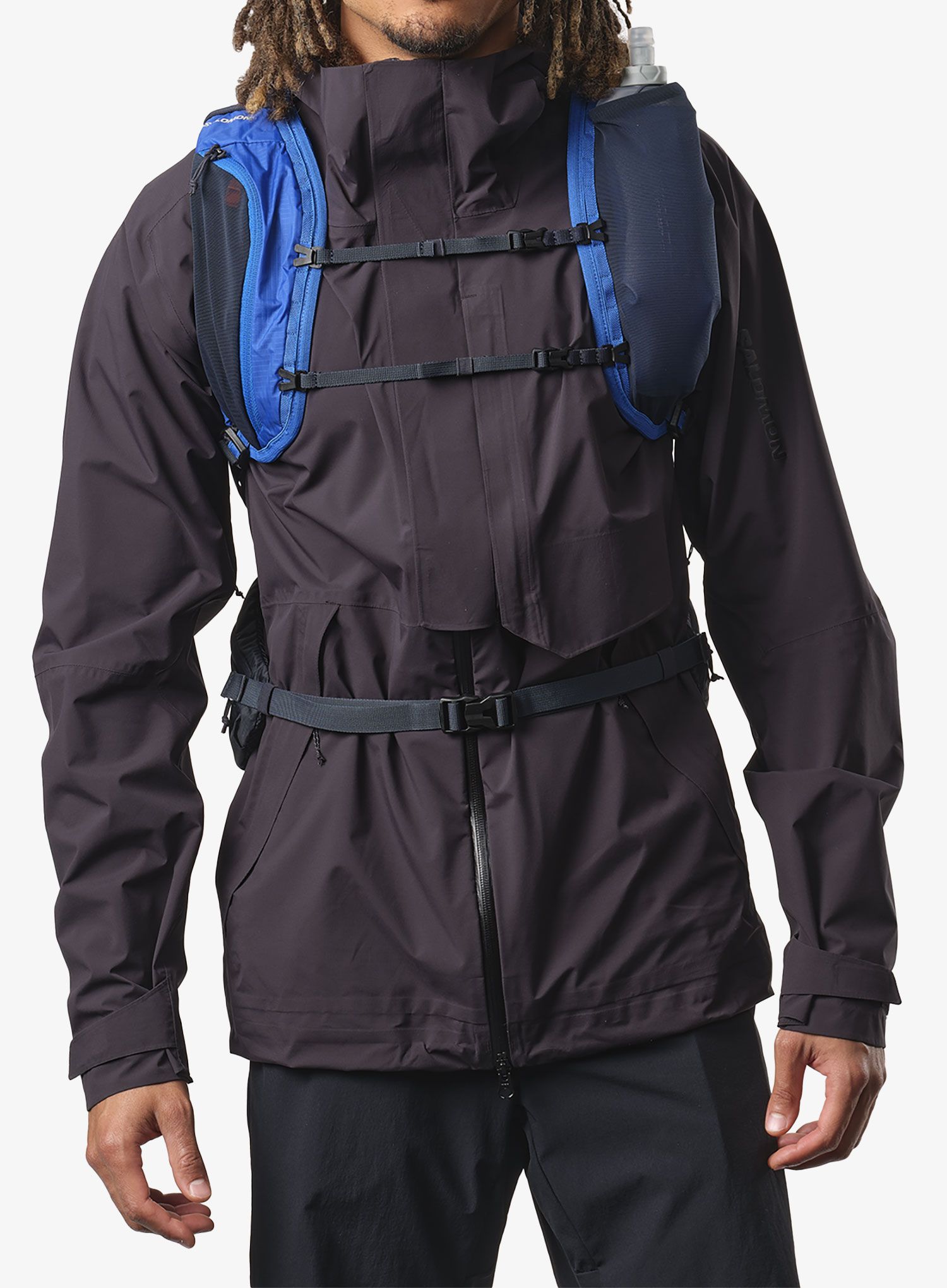 Pohodniški nahrbtnik Salomon XT 15 Set - blue/carbon