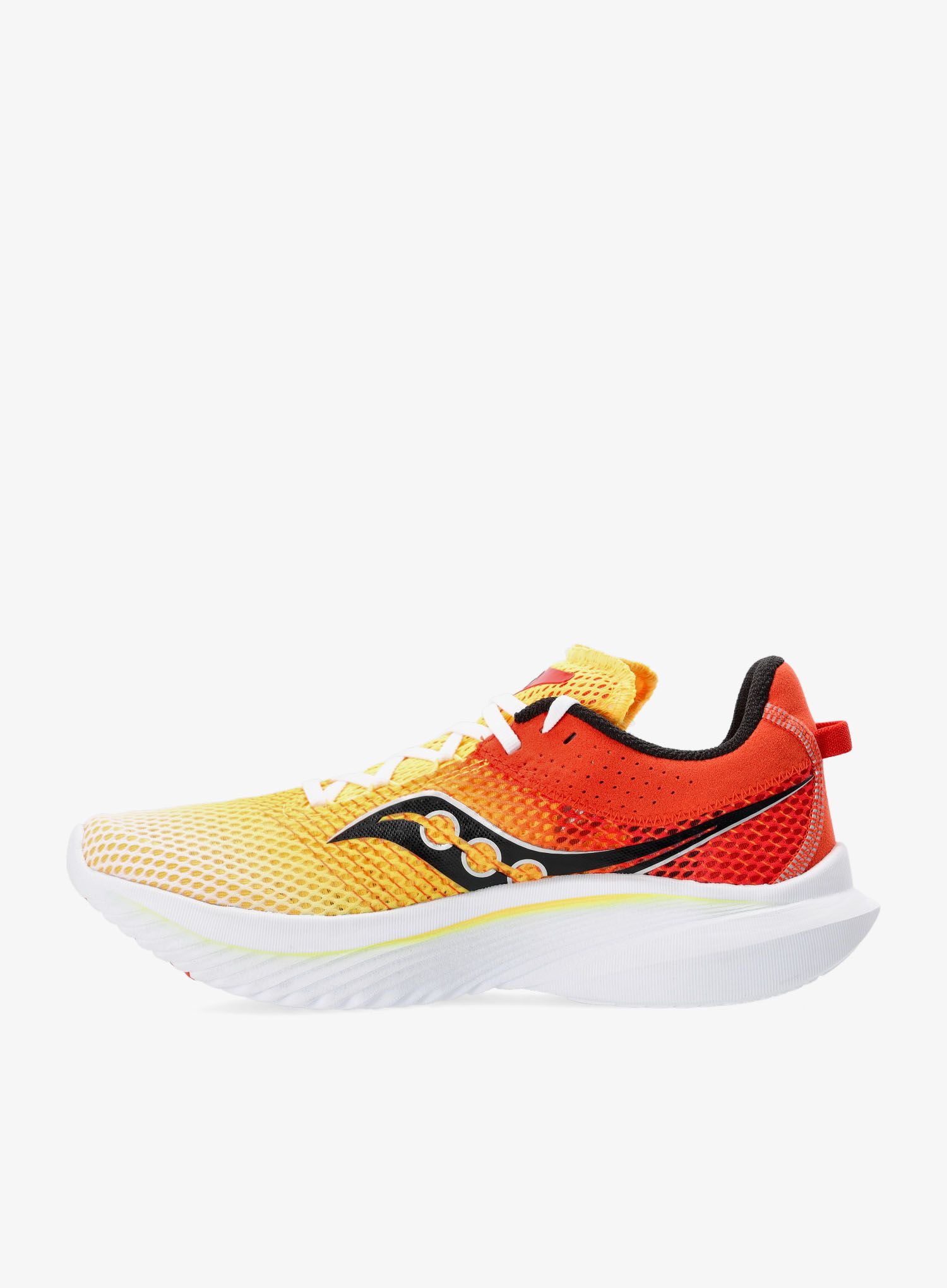 Moški tekaški čevlji Saucony Kinvara 14 - white/vizigold