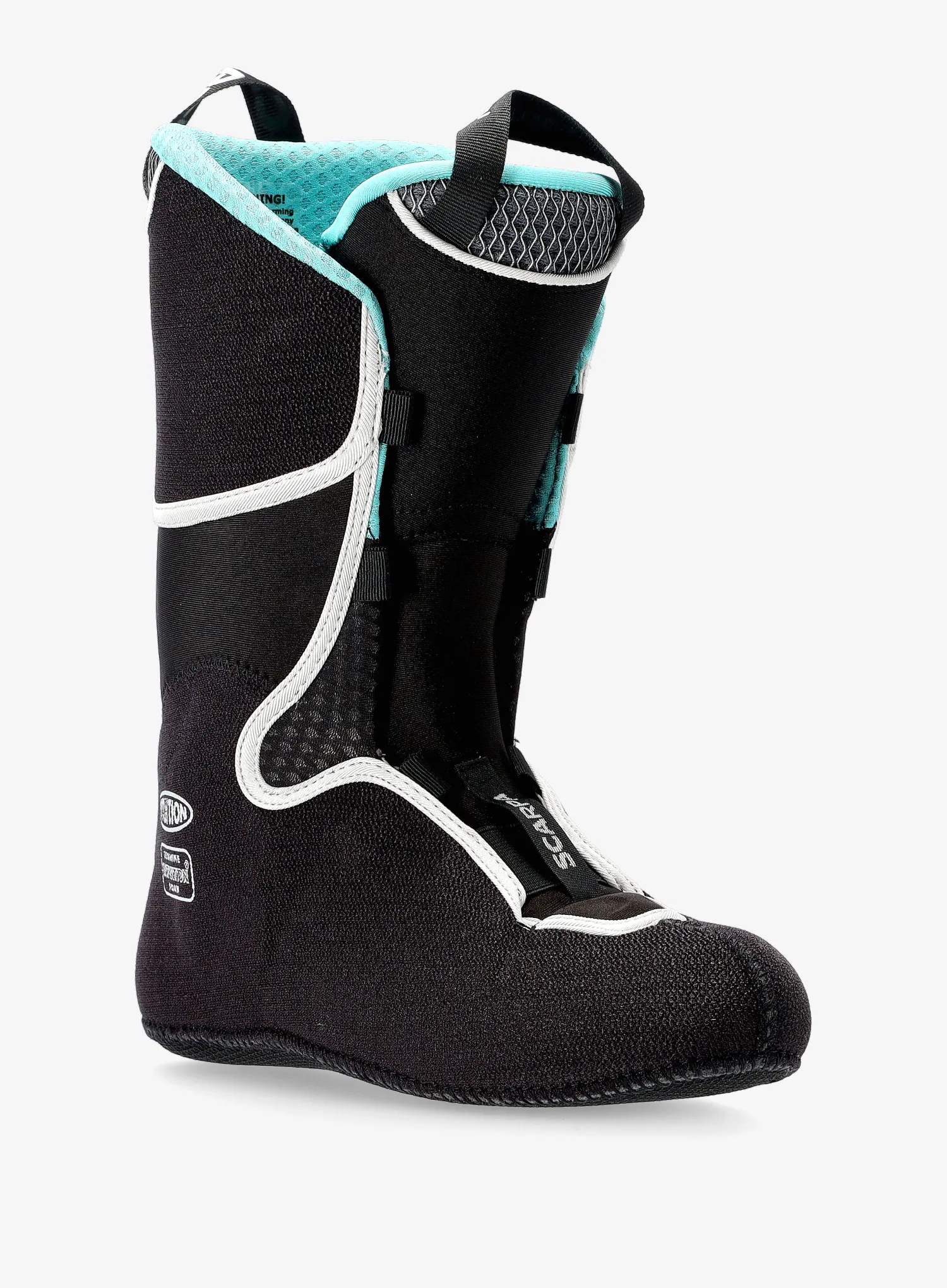 Ženski čevlji Scarpa F1 - anthracite/aqua