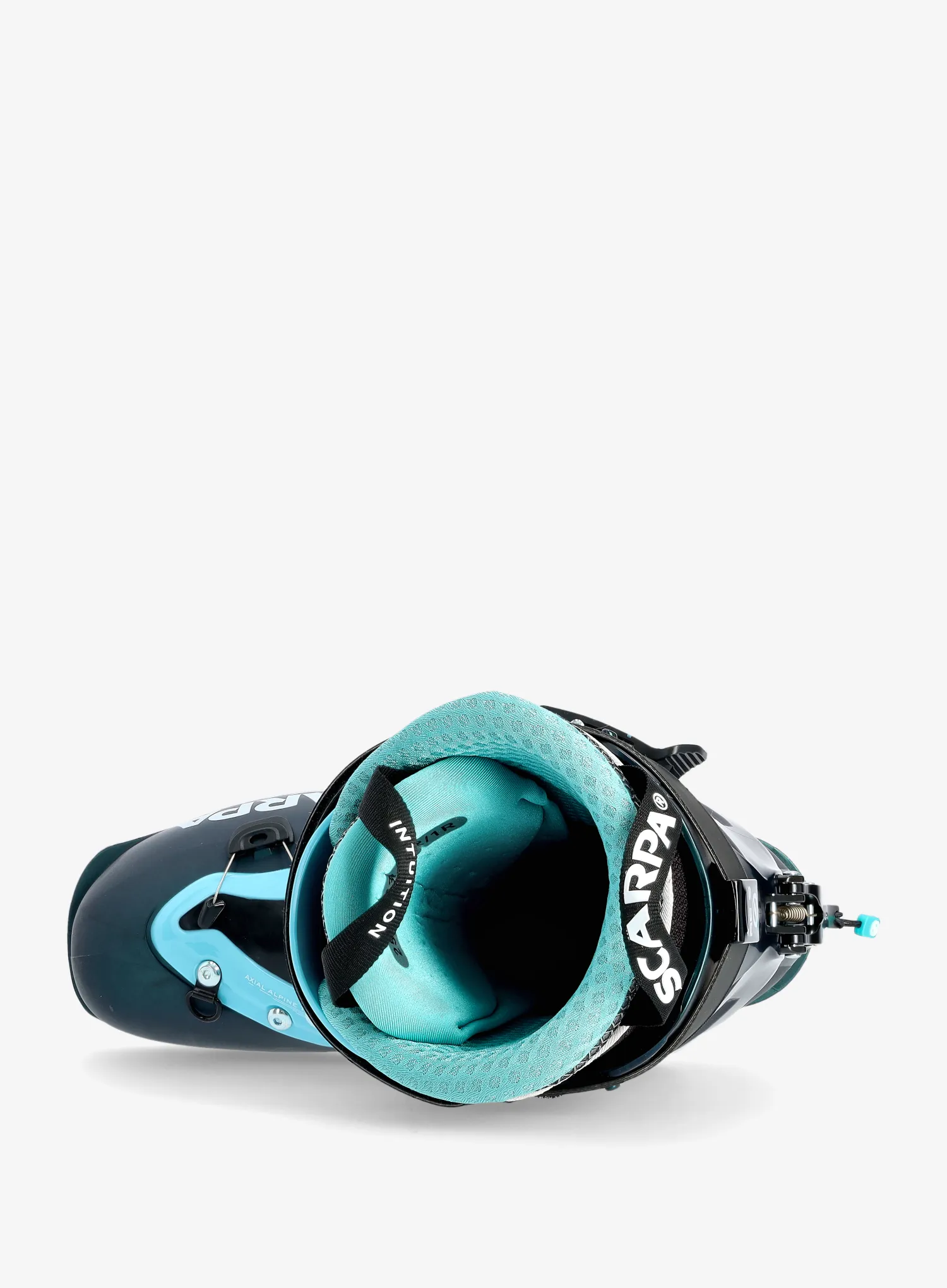 Ženski čevlji Scarpa F1 - anthracite/aqua