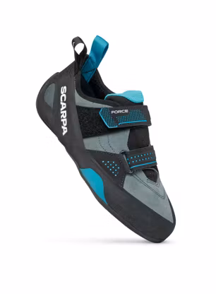 Ženski plezalni čevlji Scarpa Force - conifer/azure