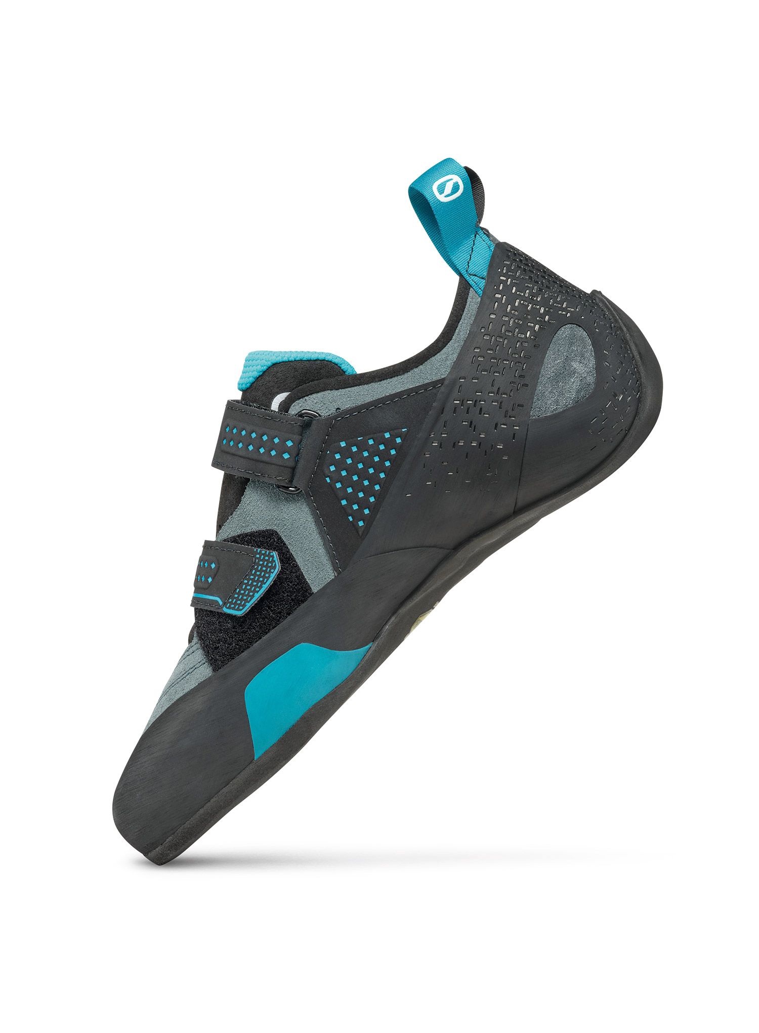 Ženski plezalni čevlji Scarpa Force - conifer/azure 