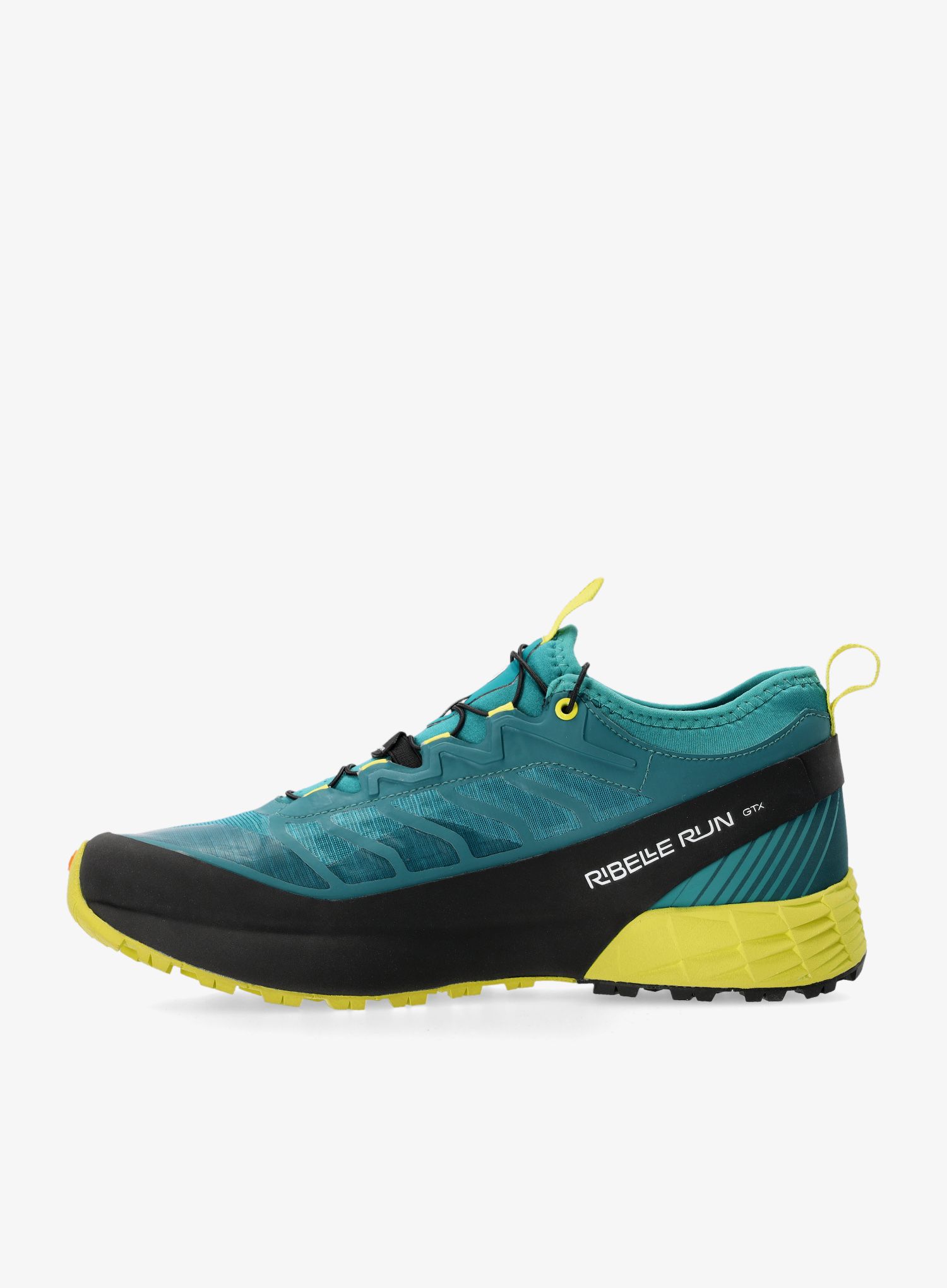 Moški tekaški čevlji Scarpa Ribelle Run GTX - lake/lime