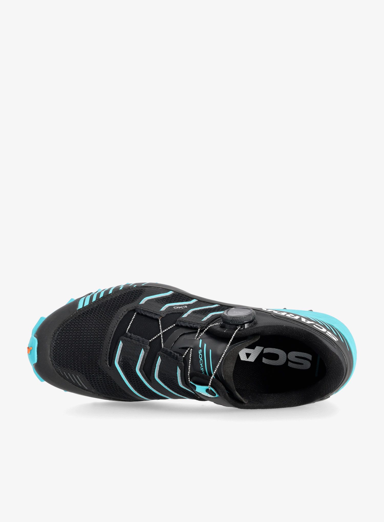 Moški tekaški čevlji Scarpa Ribelle Run Kalibra ST - black/azure