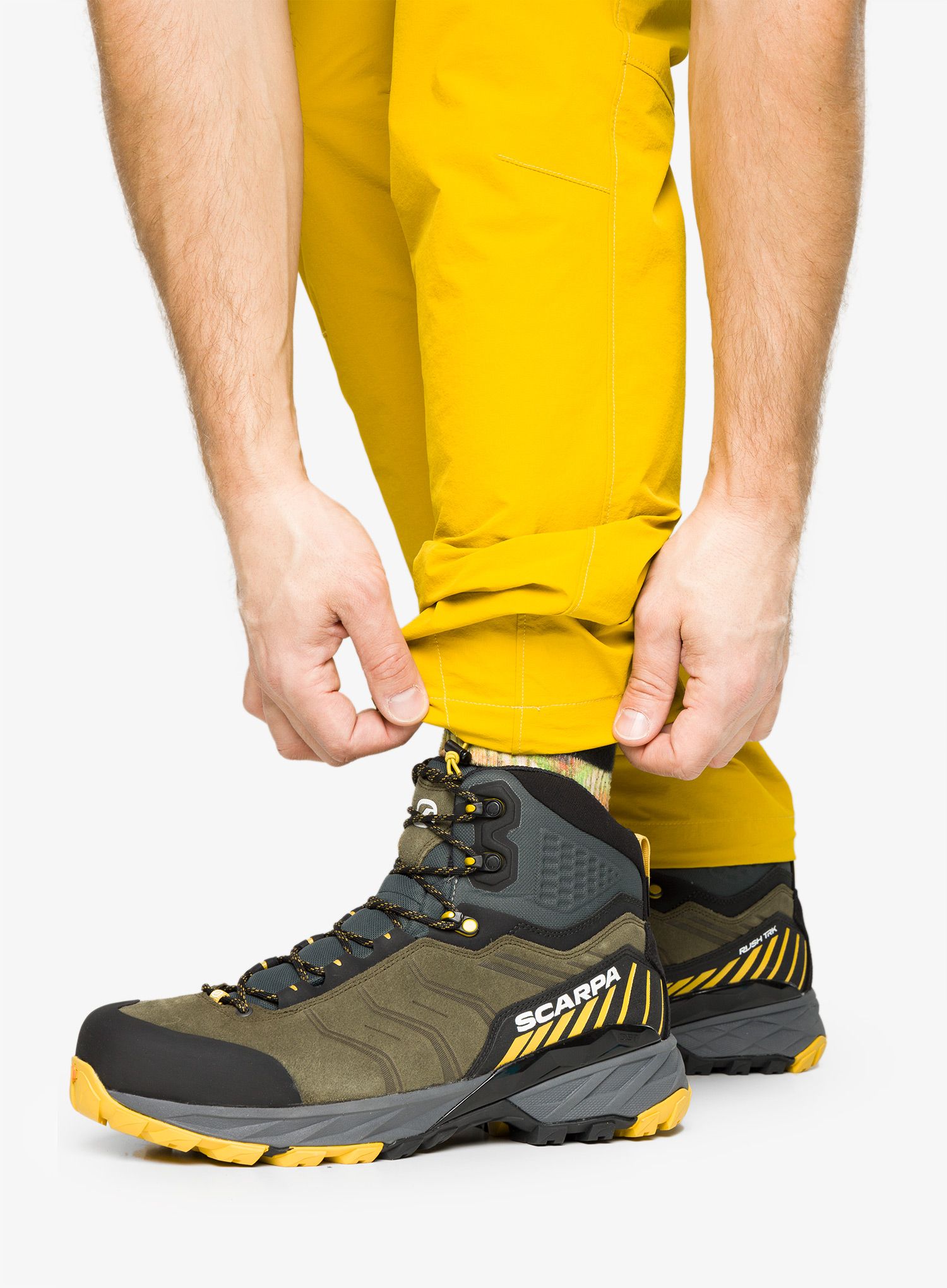 Treking čevlji Scarpa Rush TRK GTX - mustard/military