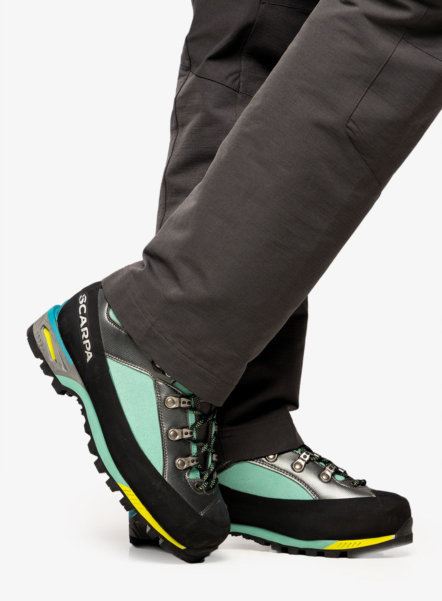 Ženski planinski čevlji Scarpa Triolet GTX - green blue