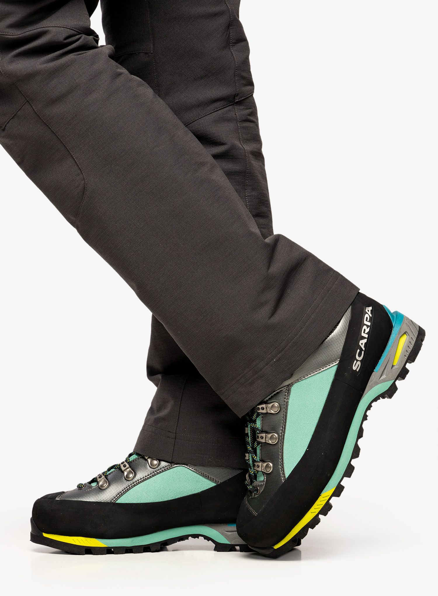 Ženski planinski čevlji Scarpa Triolet GTX - green blue