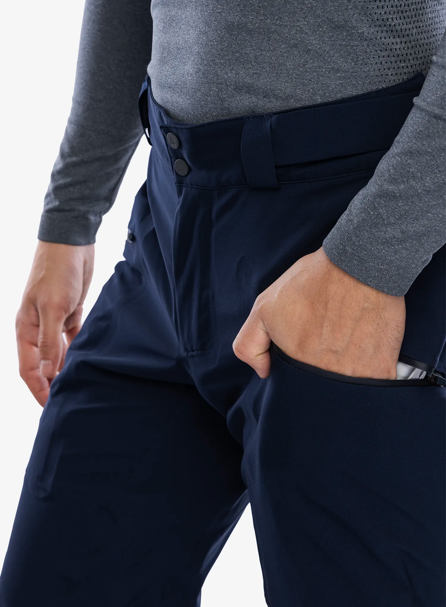 Pohodniške hlače Schoffel 3L Pants Pizac - navy blazer