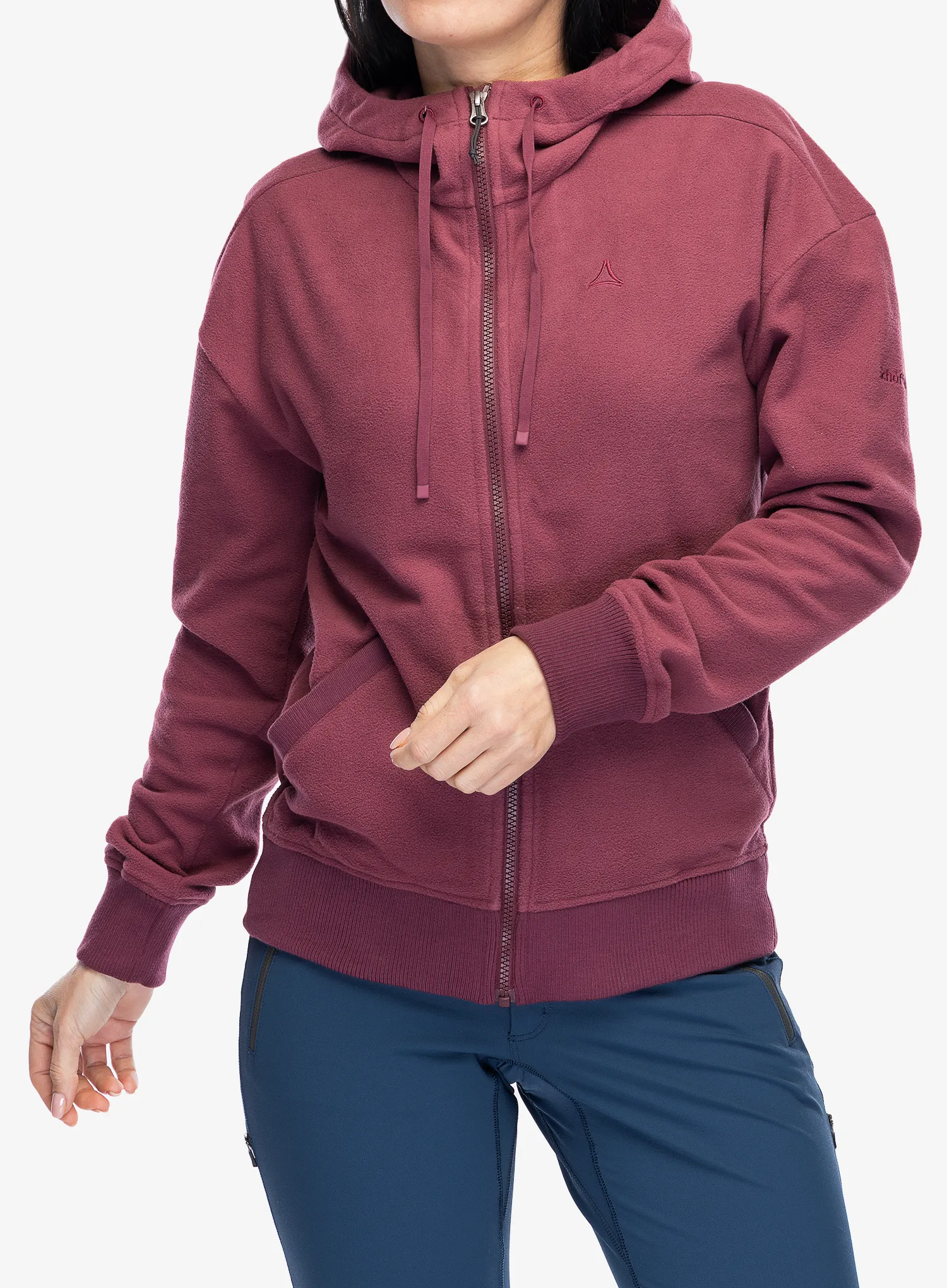 Ženski flis Schoffel Fleece Jk Style Leveche - acai