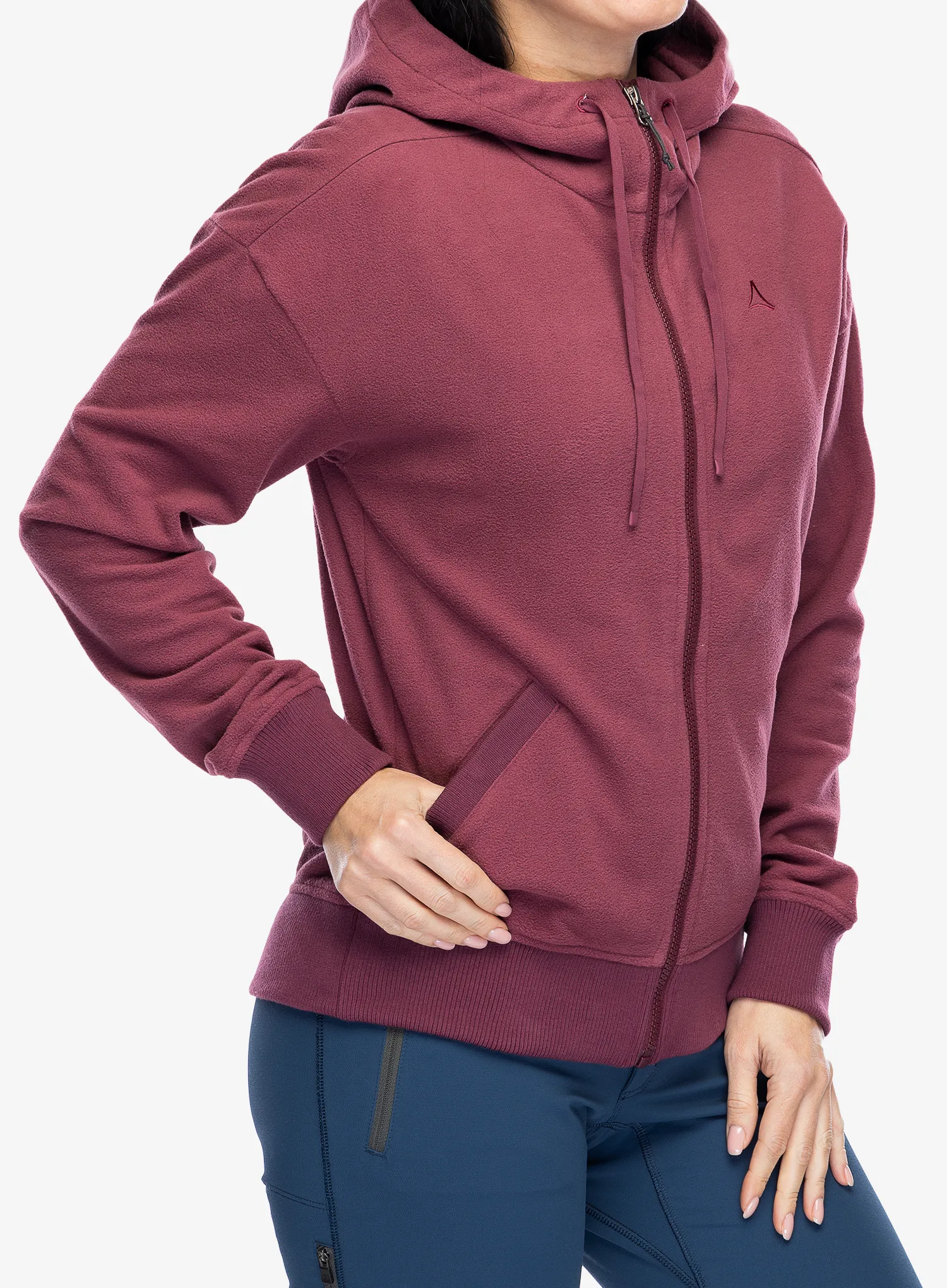 Ženski flis Schoffel Fleece Jk Style Leveche - acai
