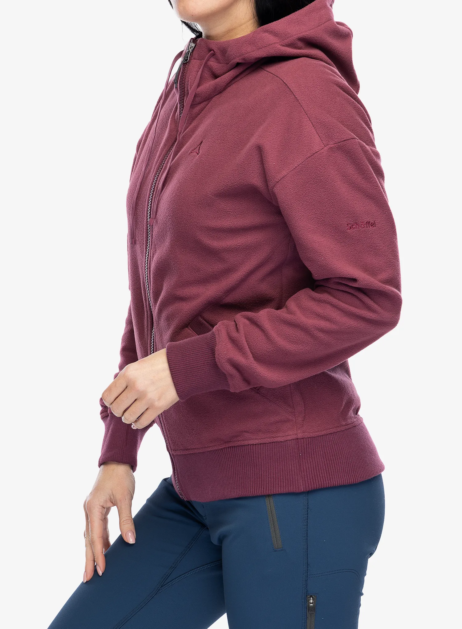 Ženski flis Schoffel Fleece Jk Style Leveche - acai