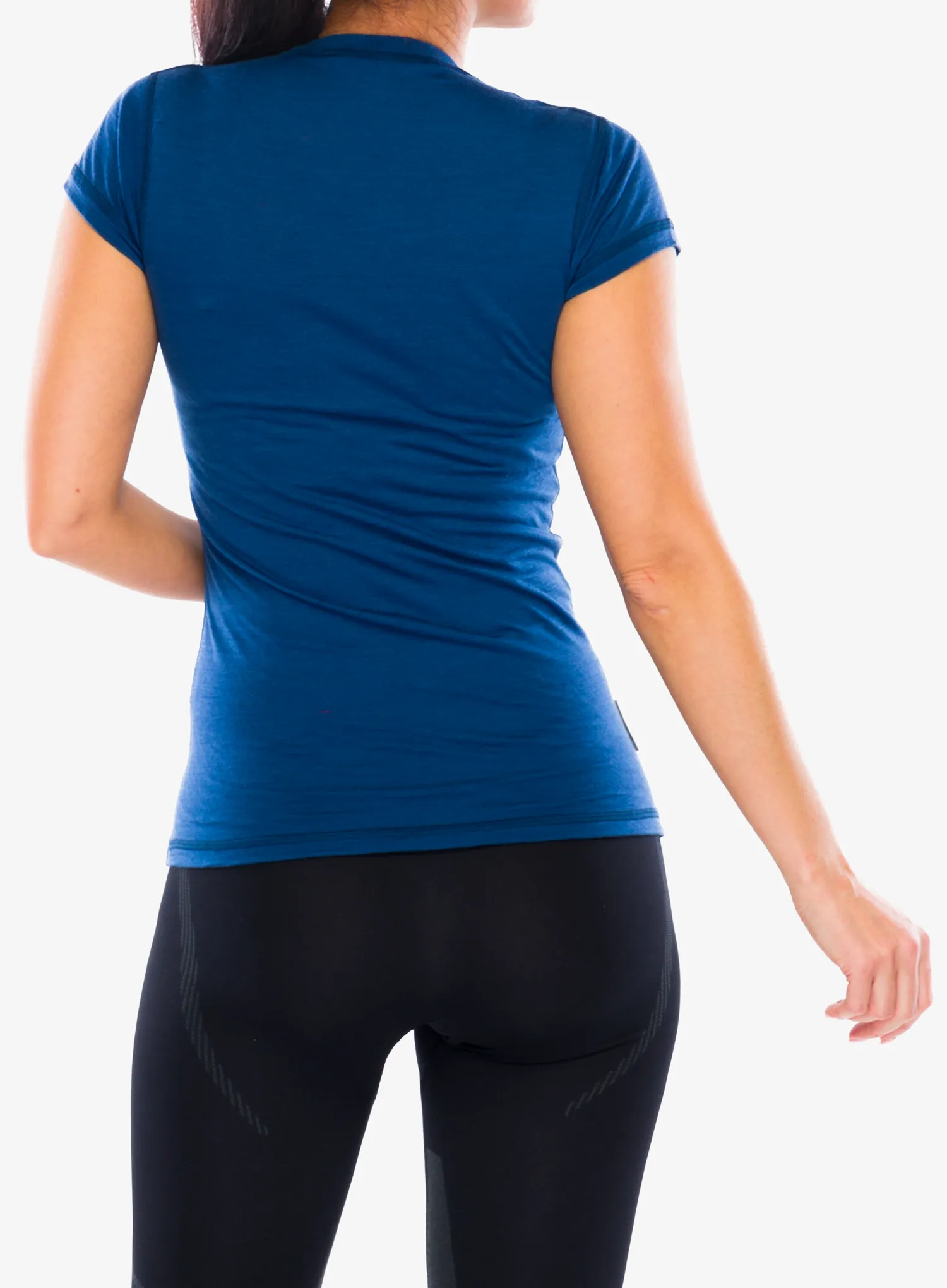 Ženska termo majica Sensor Merino Air Tee S/S - dark blue