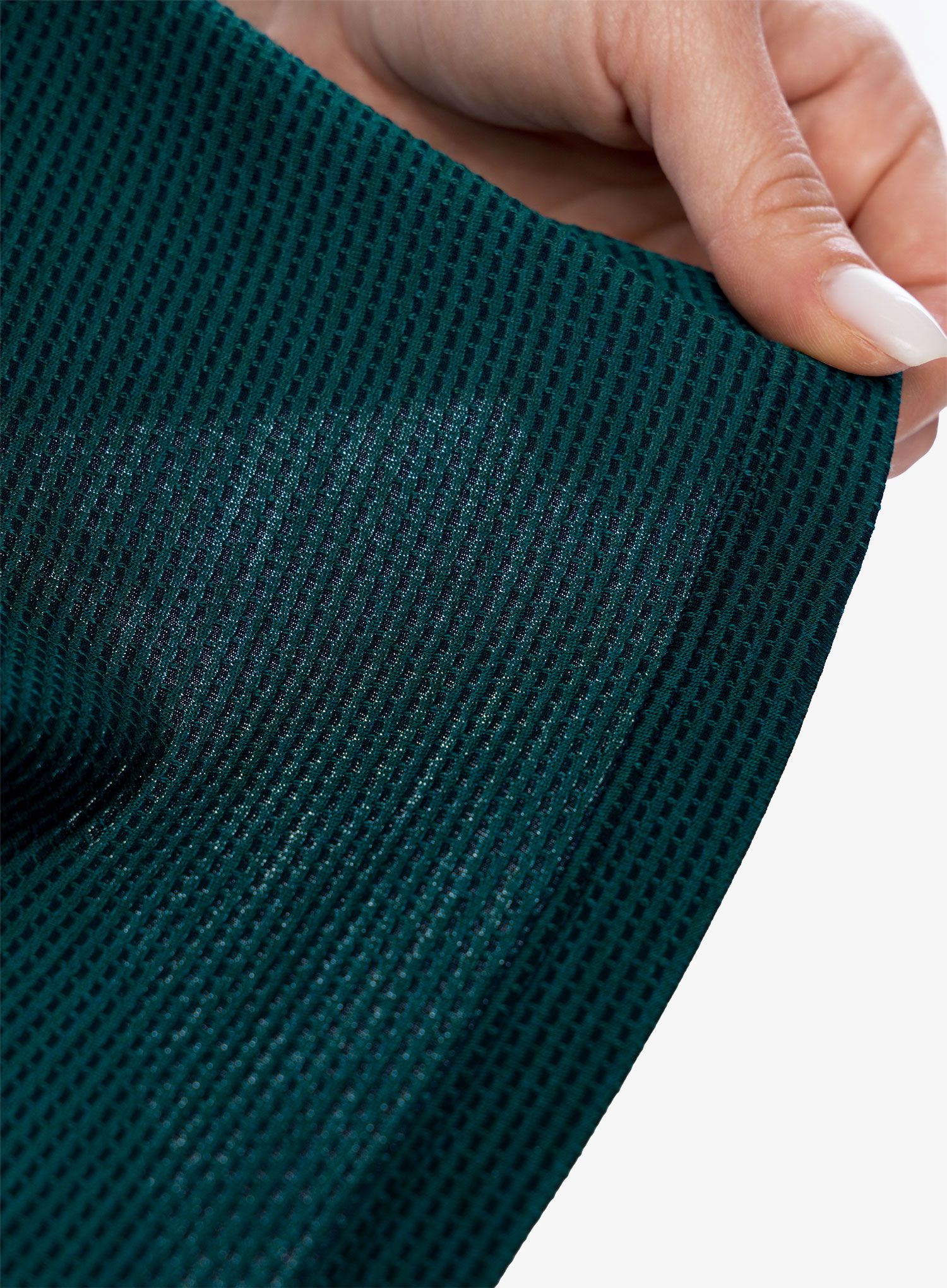 Ženski top Smartwool Active Mesh High Neck Tank - dark emerald heather
