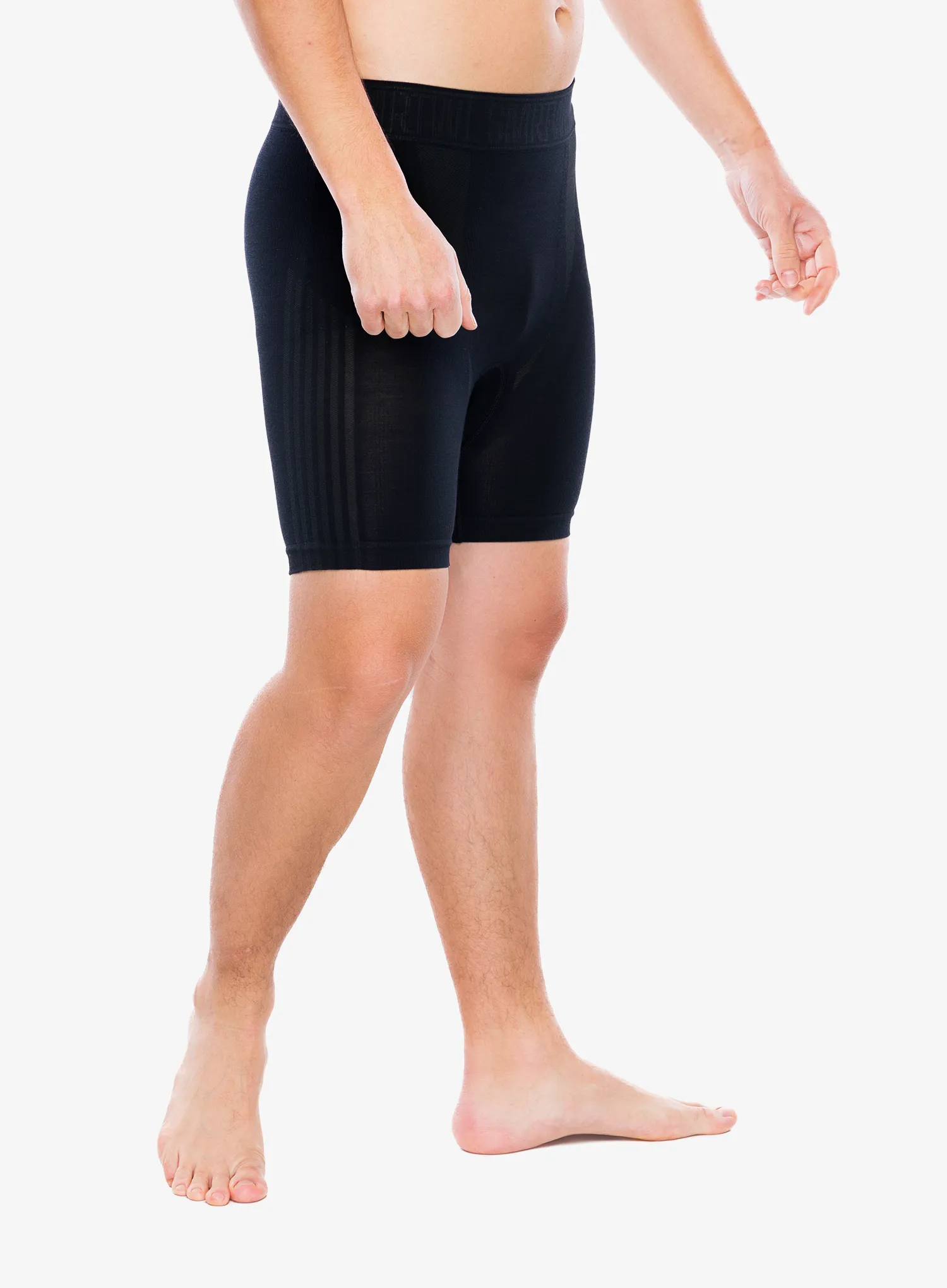 Boksarice Smartwool Intraknit 6 Boxer Brief Boxed - black/charcoal