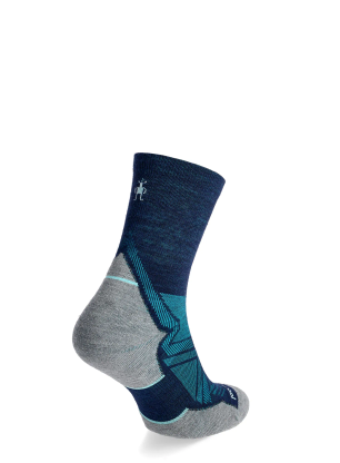 Tekaške nogavice Smartwool Run Targeted Cushion Mid Crew Socks - deep navy
