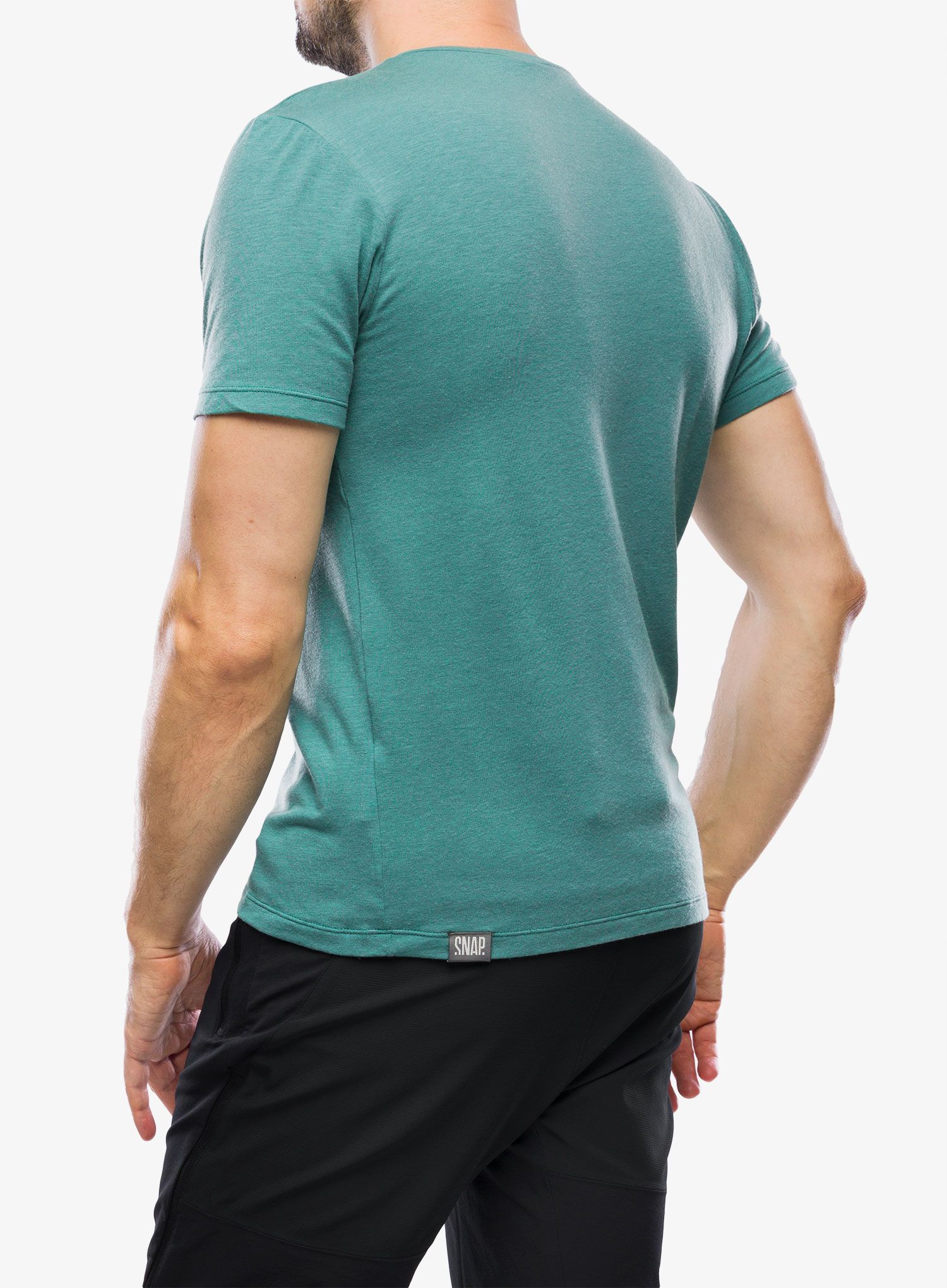 Merino majica SNAP Technical Merino T-Shirt - green