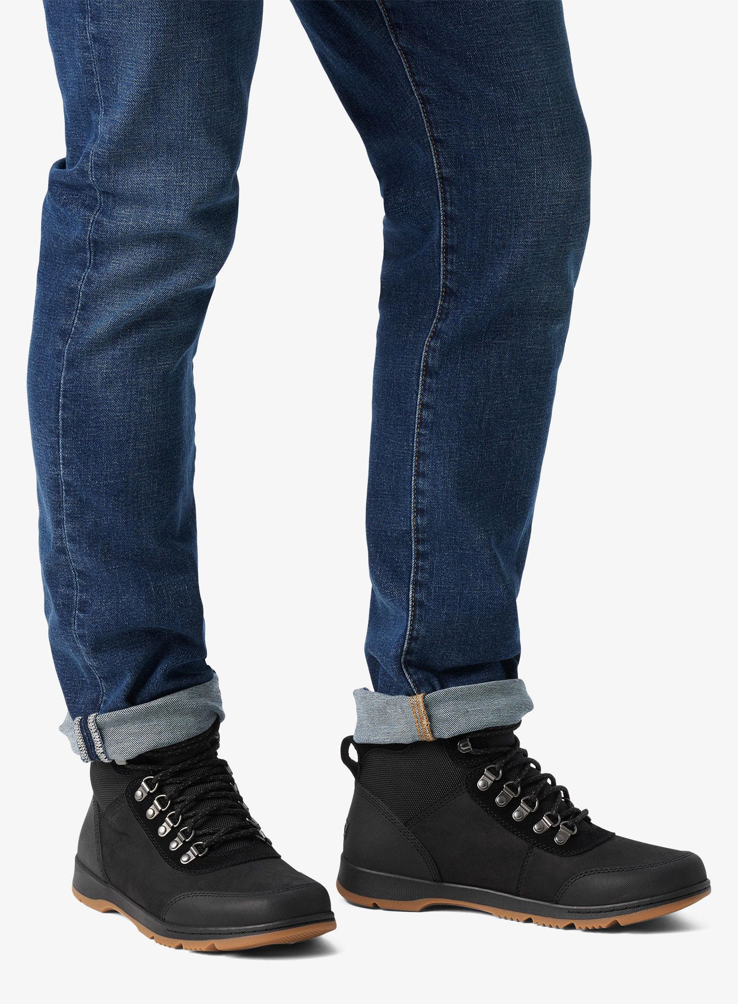 Moški zimski čevlji Sorel Ankeny II Hiker WP - black/gum