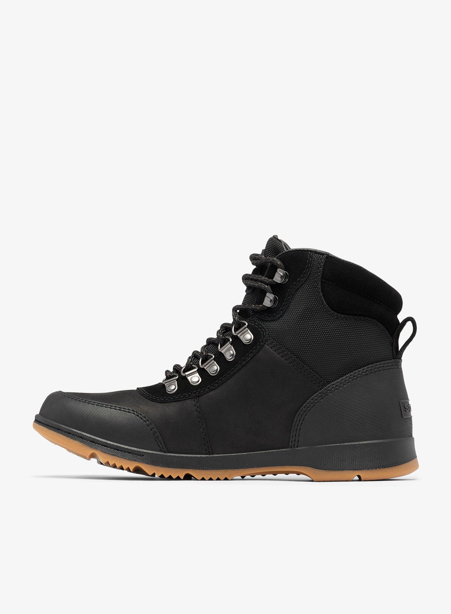 Moški zimski čevlji Sorel Ankeny II Hiker WP - black/gum
