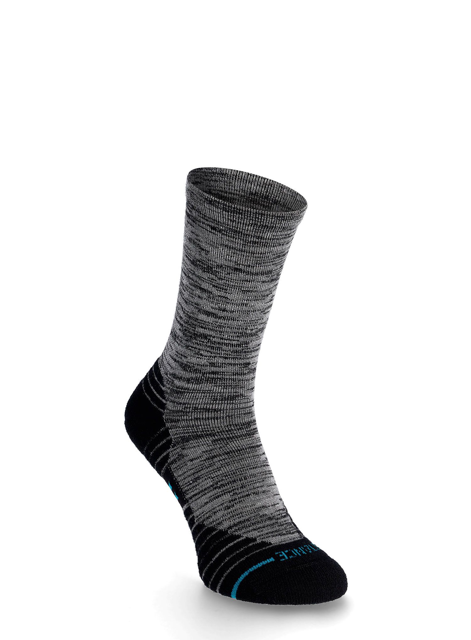 Pohodne nogavice Stance Mid Wool Crew - black