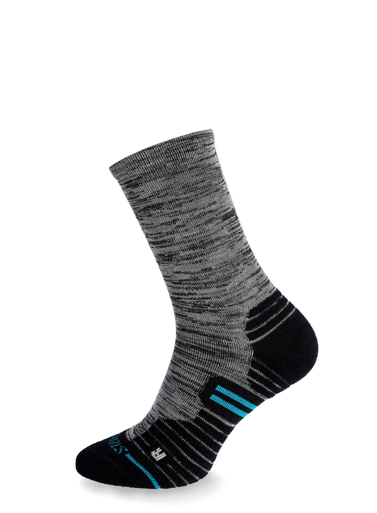 Pohodne nogavice Stance Mid Wool Crew - black