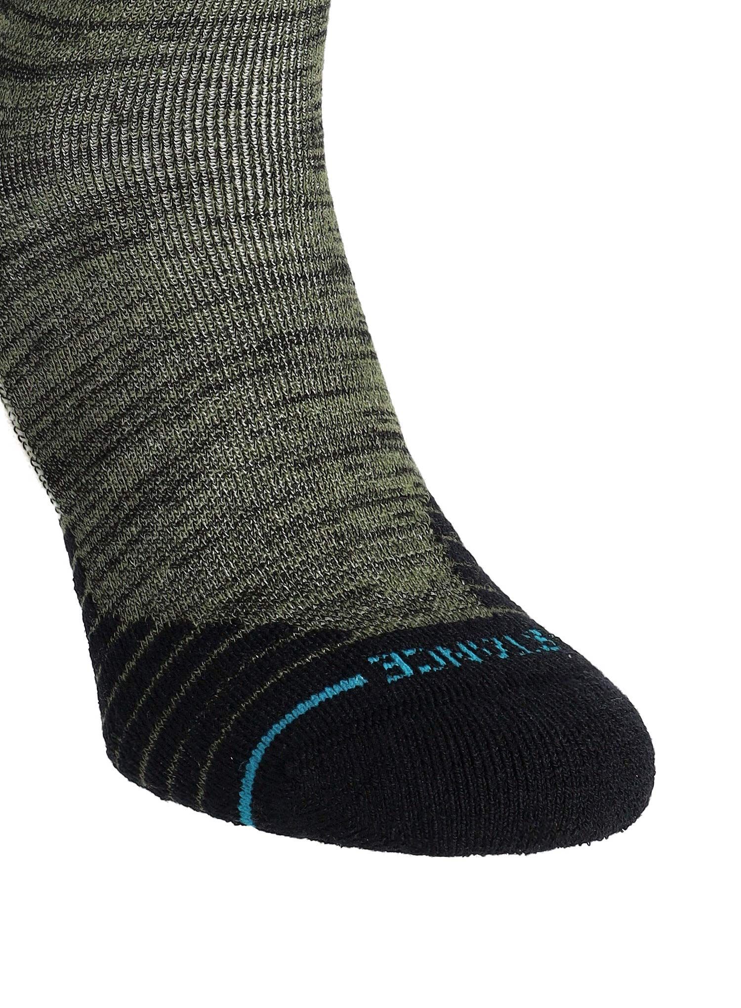 Pohodne nogavice Stance Mid Wool Crew - olive