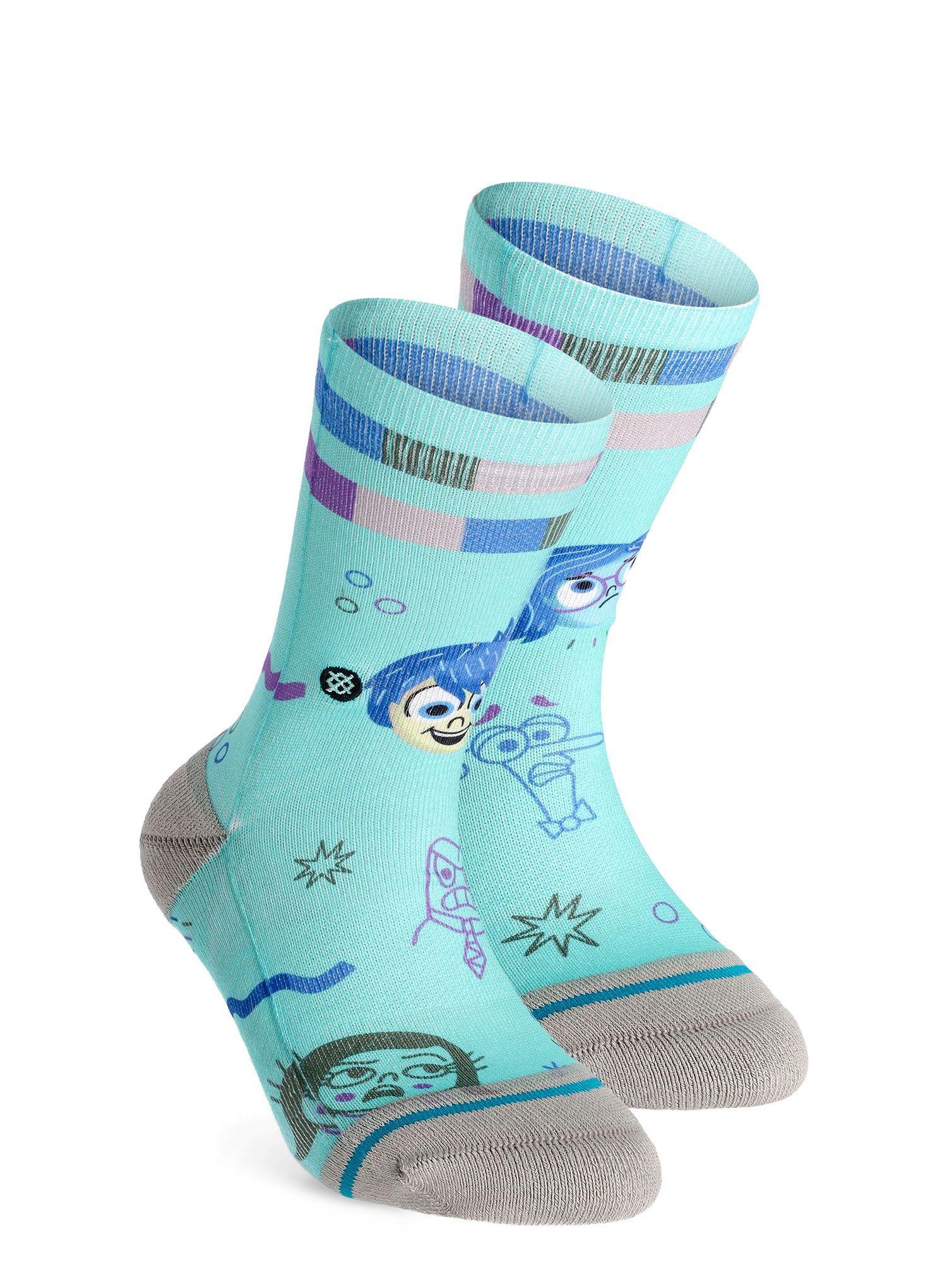 Otroške nogavice Stance Pixar By Ryan 3 Pack - blue