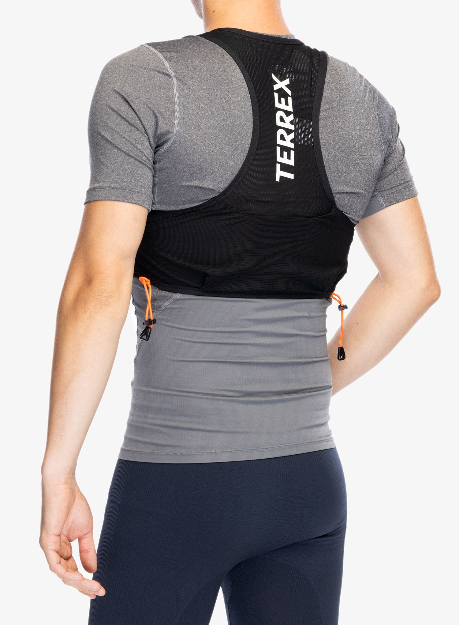 Tekaški brezrokavnik adidas TERREX Trail Running Techrock Vest 2,5 L - black