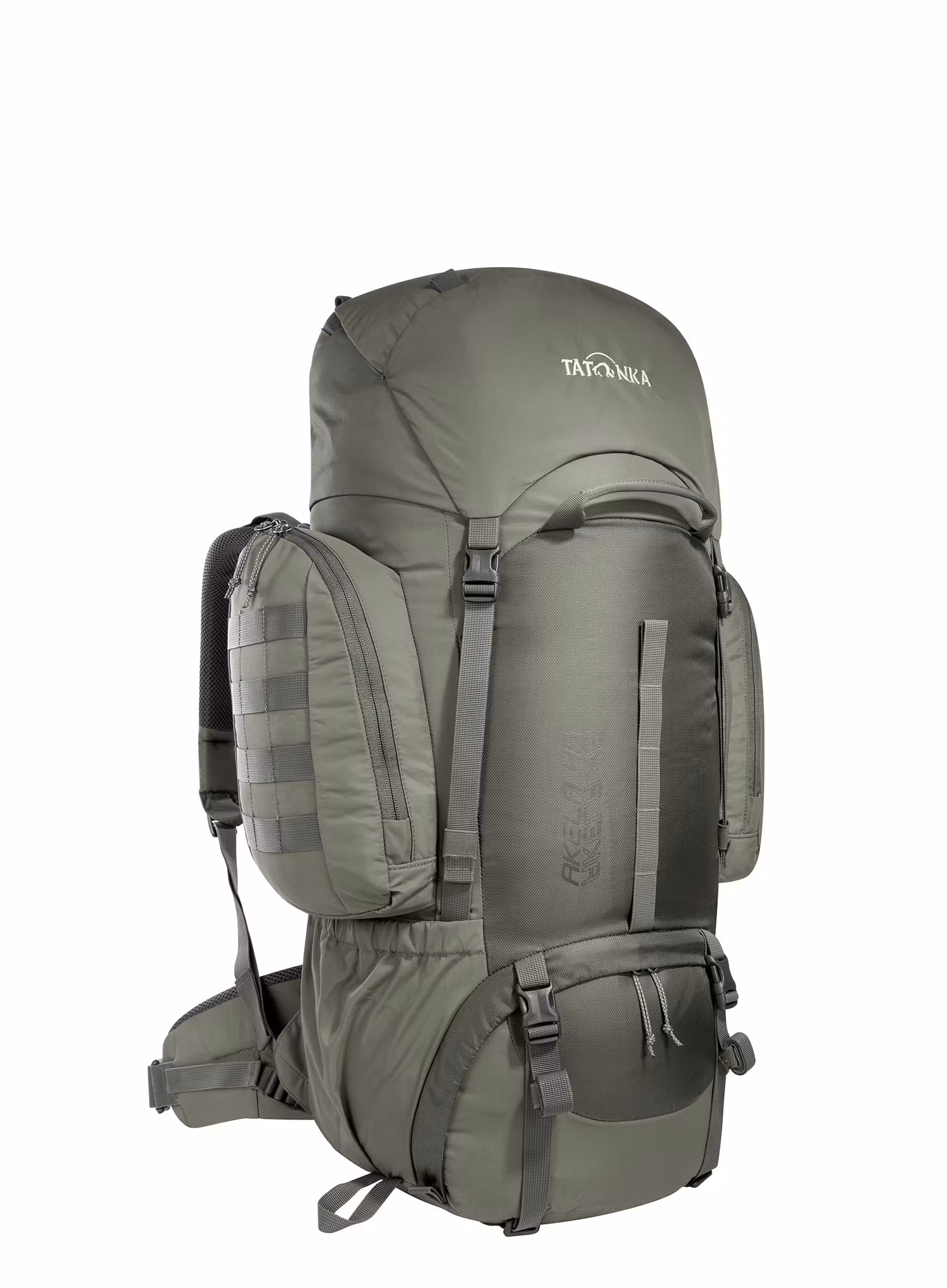 Pohodniški nahrbtnik Tatonka Akela 45 - stone grey/olive