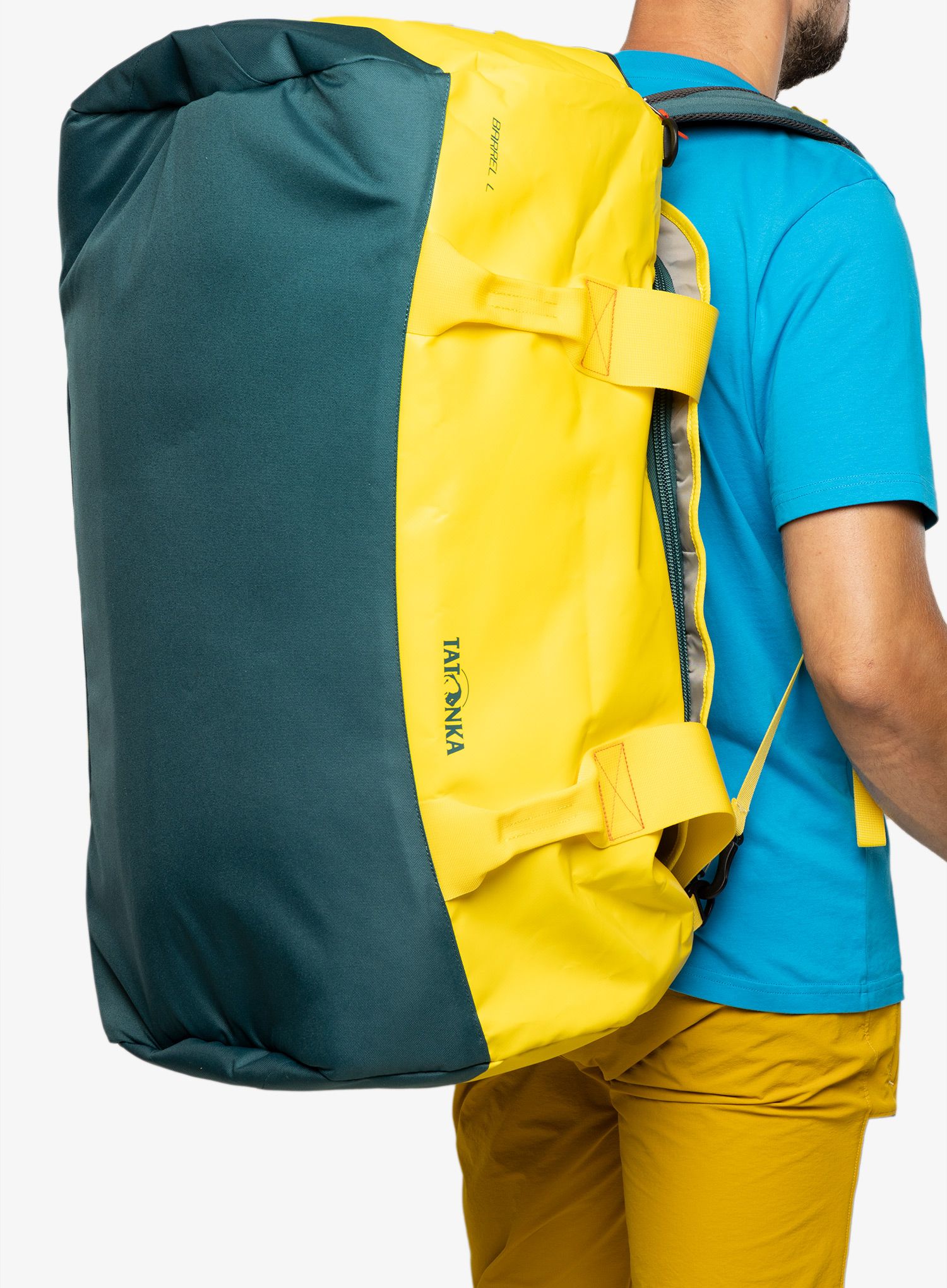 Potovalna torba Tatonka Barrel L - solid yellow