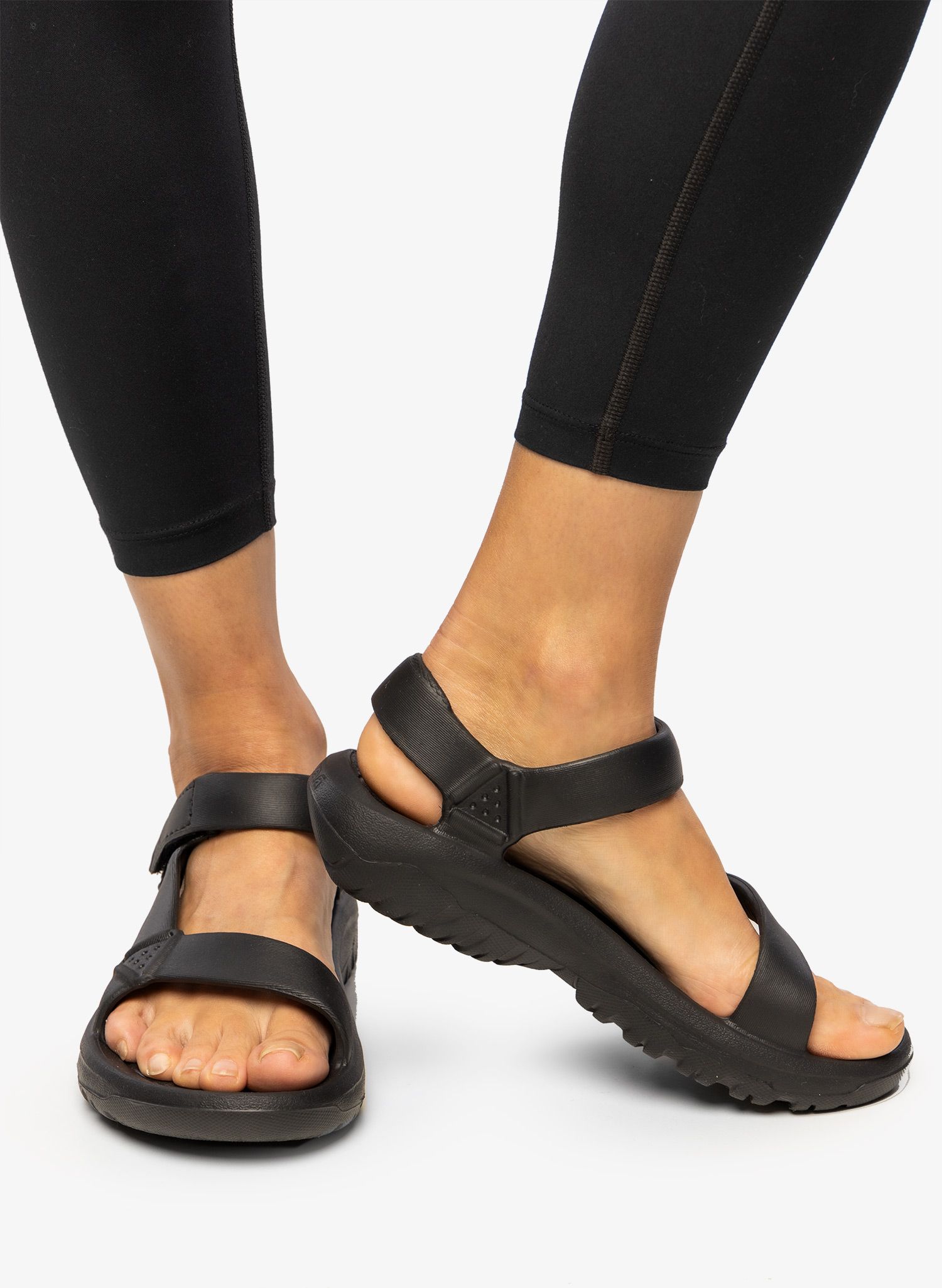 Ženski pohodniški sandali Teva Hurricane Drift - black/black
